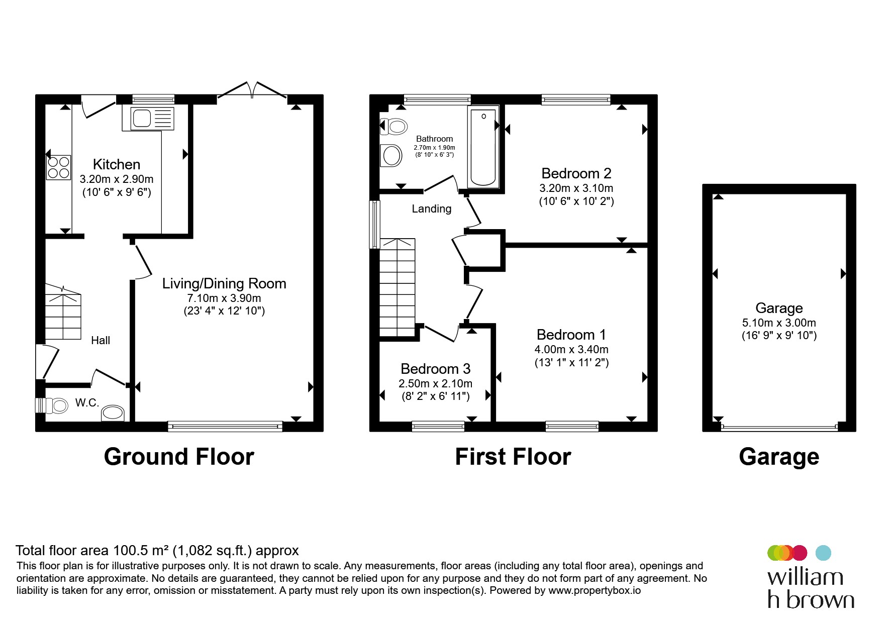 9, The Farthings, Loughborough floorplan