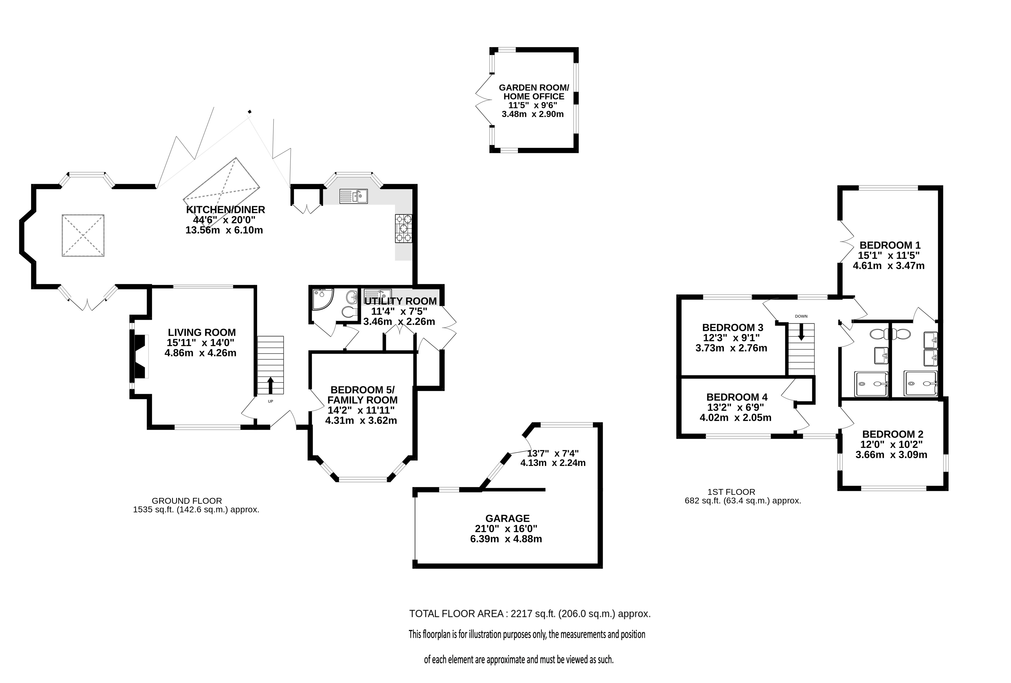7, Westfield Avenue, Harpenden floorplan