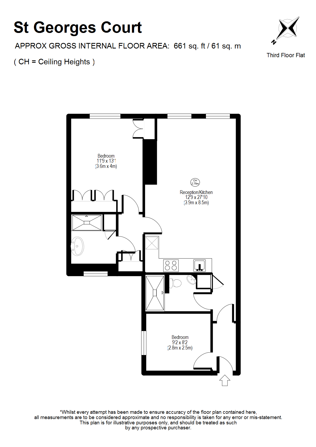 2 Bedrooms Flat to rent in Brompton Road, Knightsbridge SW3