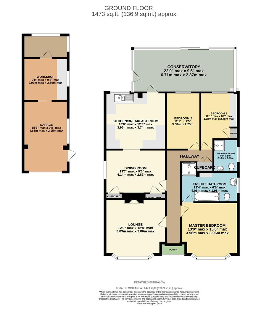 11, Park Avenue, Basingstoke floorplan