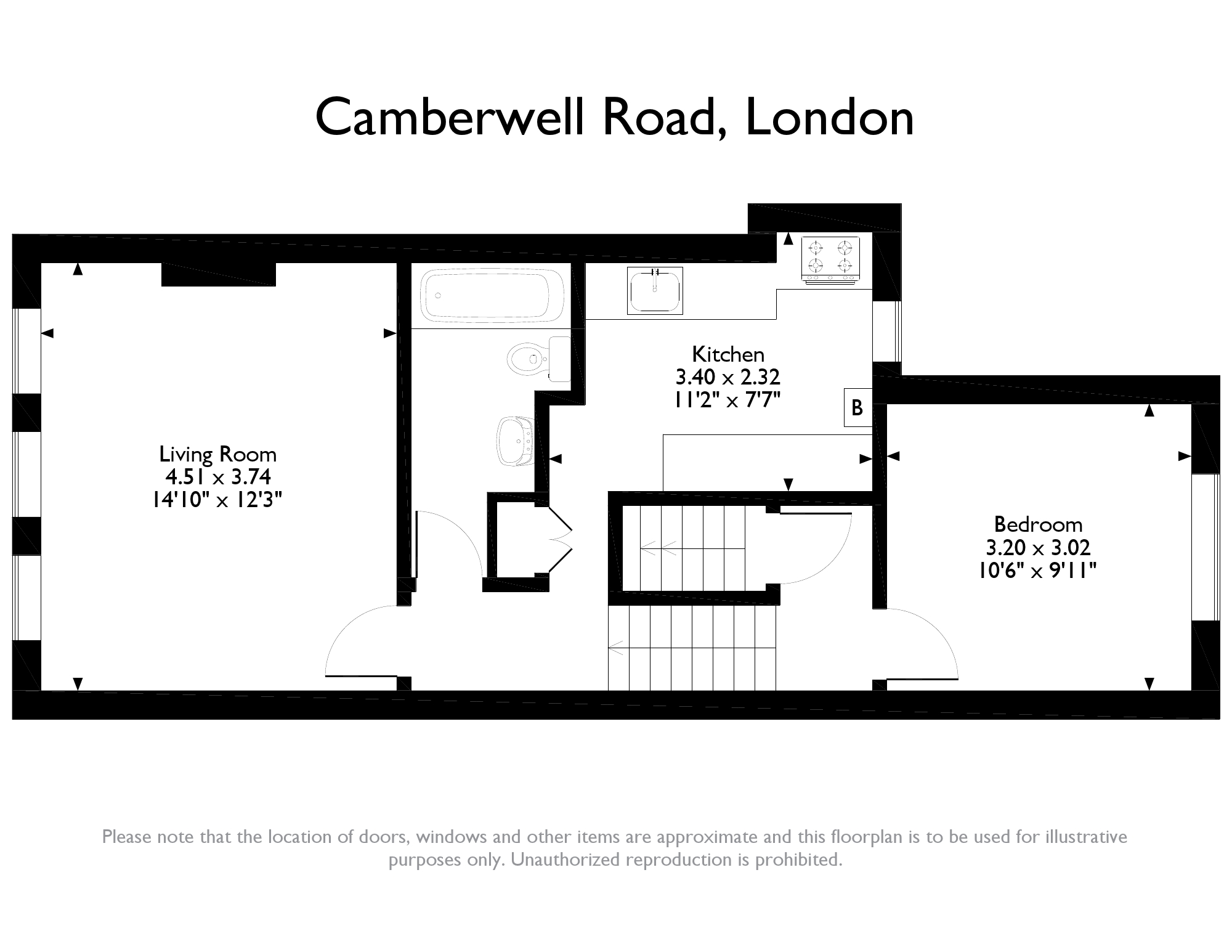 1 Bedrooms Flat for sale in Camberwell Road, London SE5