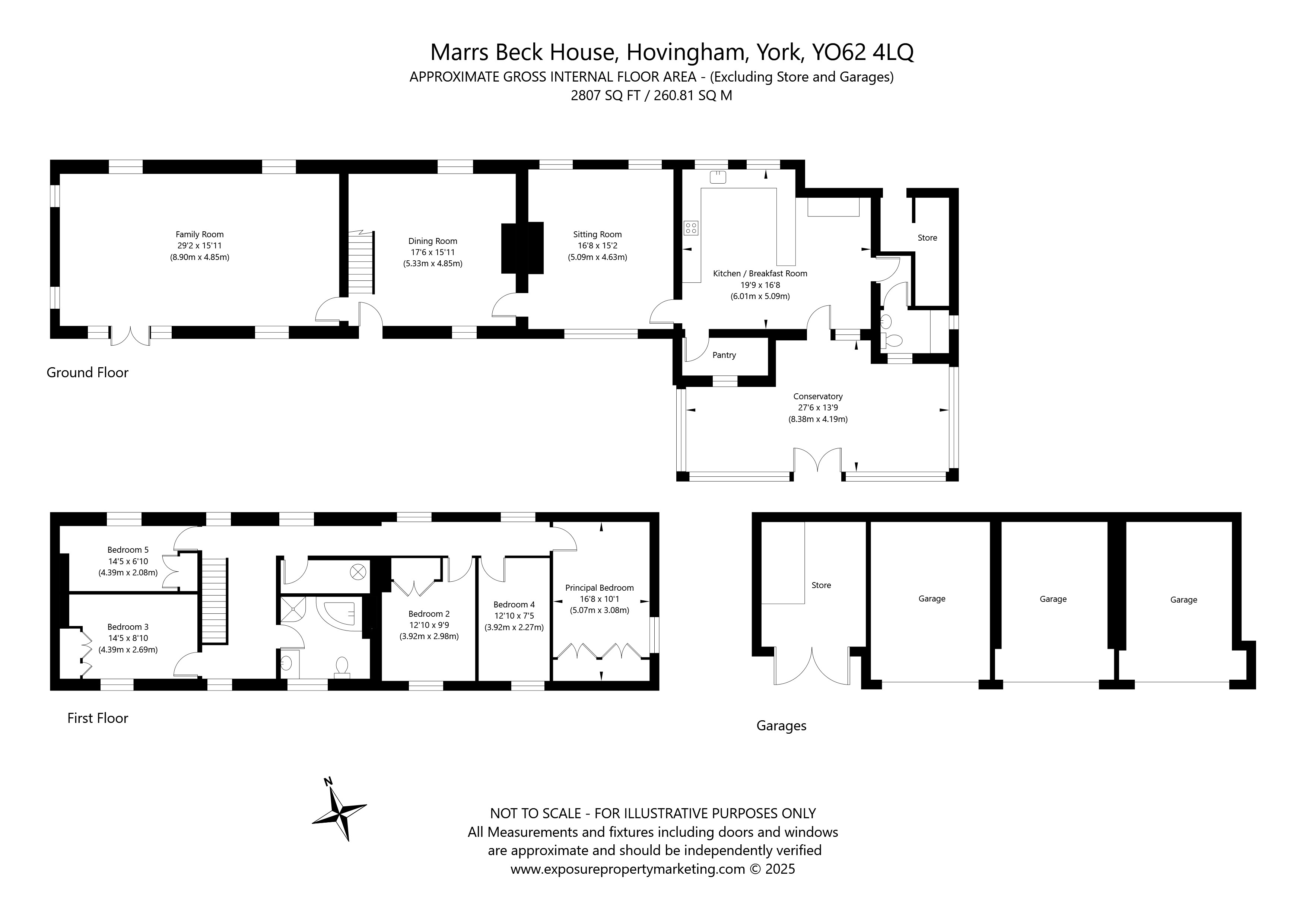 Marrs Beck House,, Hovingham, North Yorkshire floorplan