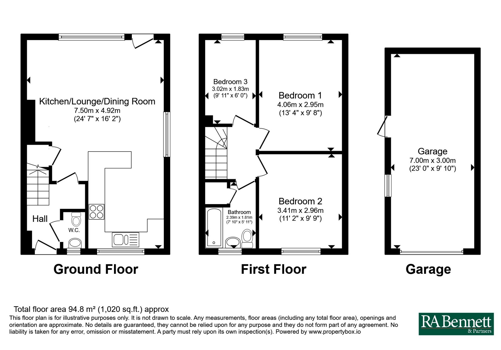 15, Shelley Road, Gloucestershire floorplan