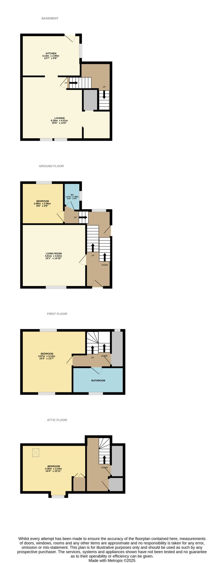 37, Castle Street, Kirkcudbright floorplan