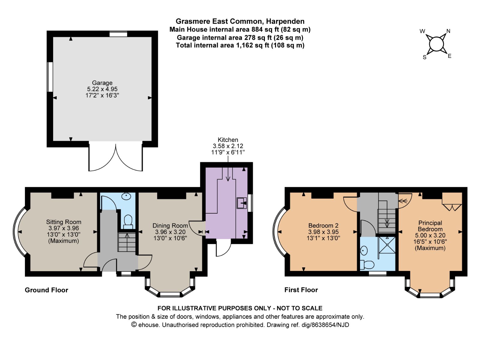 Grasmere,, East Common, Hertfordshire floorplan