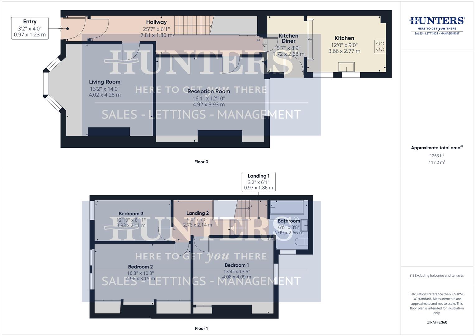 53, Cleveland Road, Sunderland floorplan
