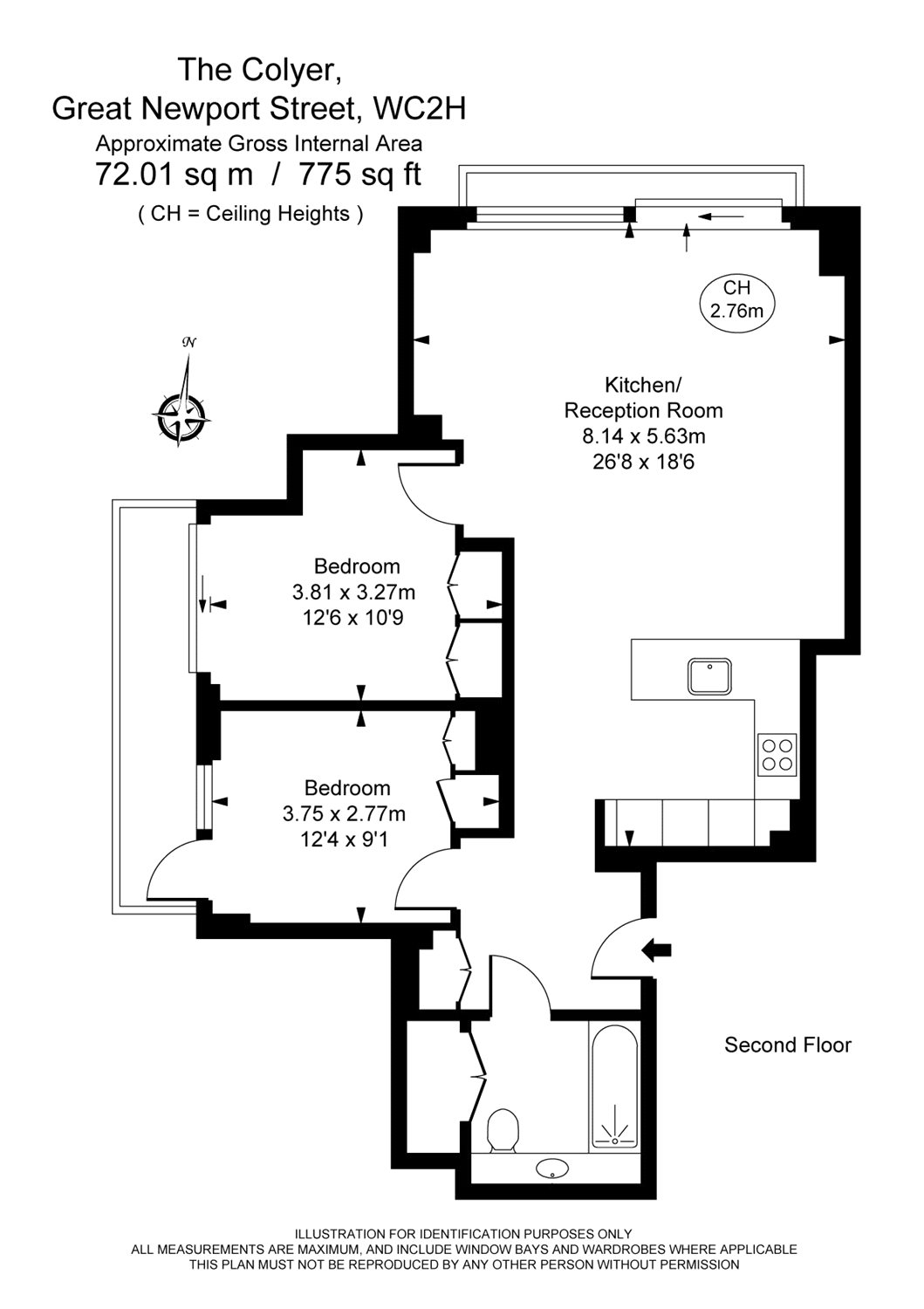 2 Bedrooms Flat to rent in Great Newport Street, Covent Garden WC2H