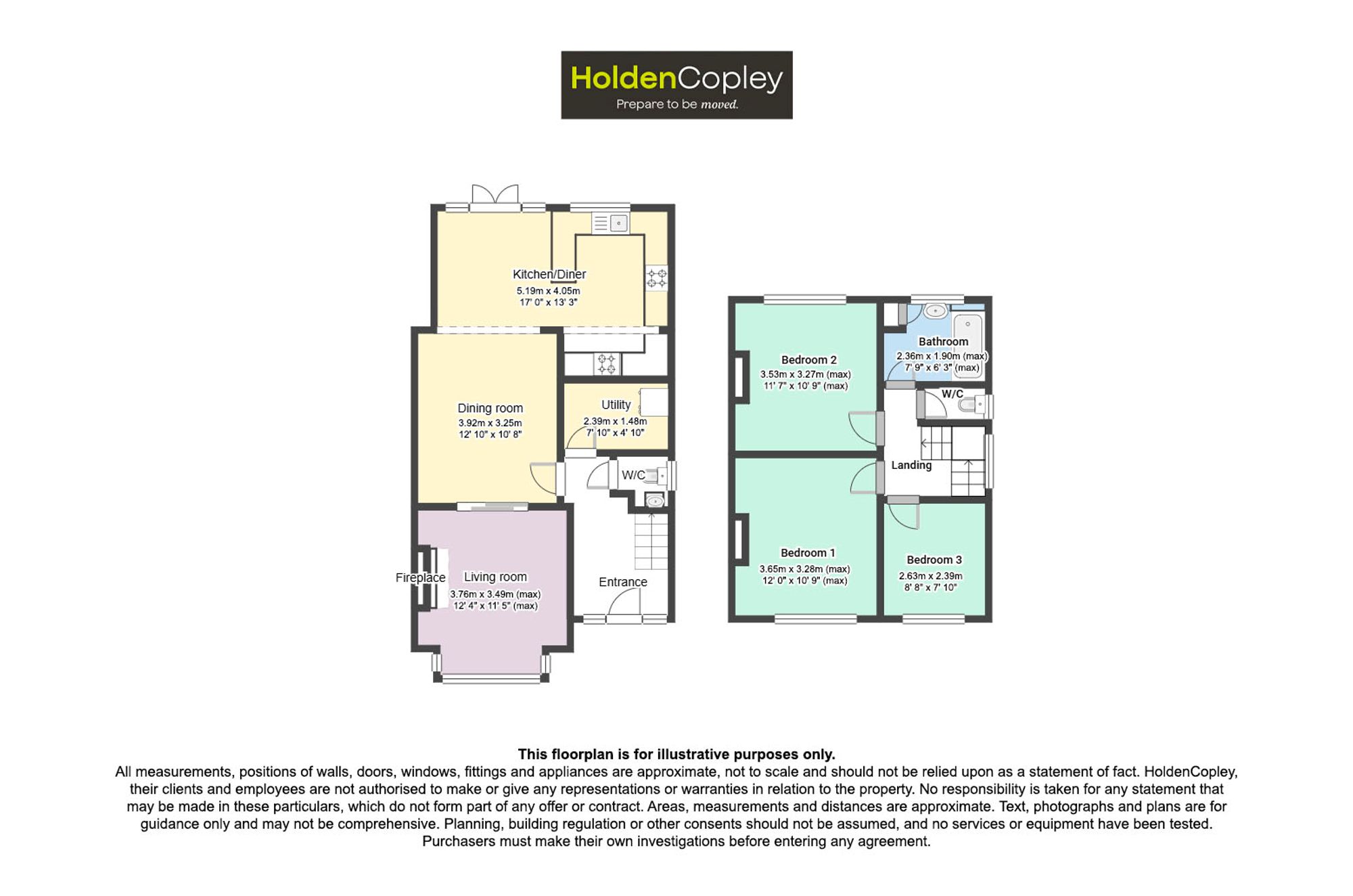 79 Blake Road, Nottingham floorplan