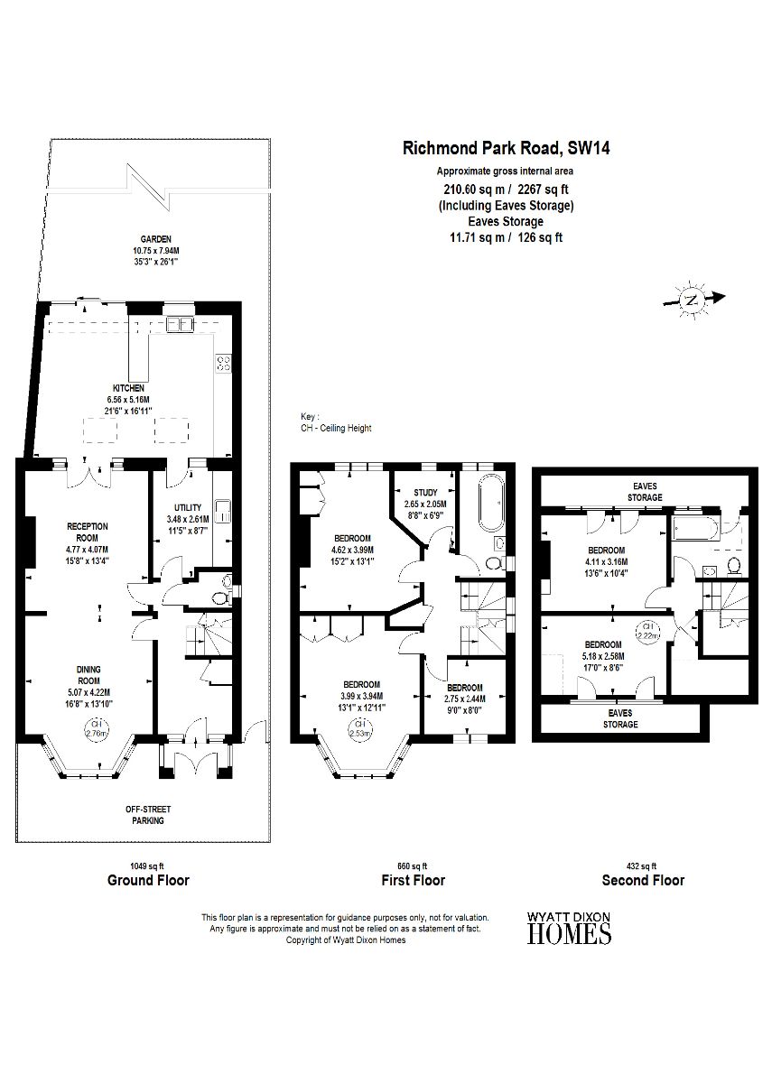 42 Richmond Park Road, London floorplan