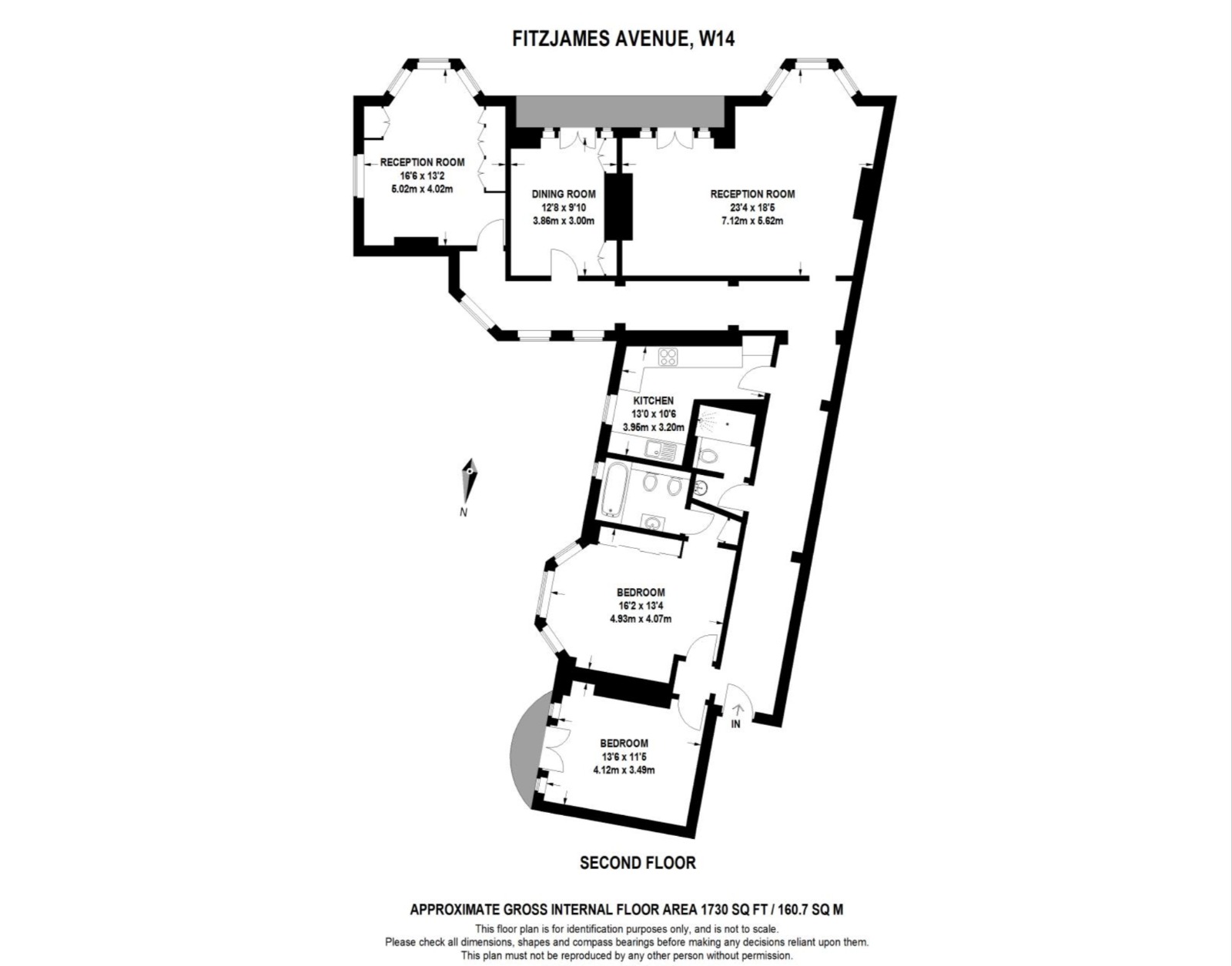 4 Bedrooms Flat for sale in Fitzjames Avenue, West Kensington W14