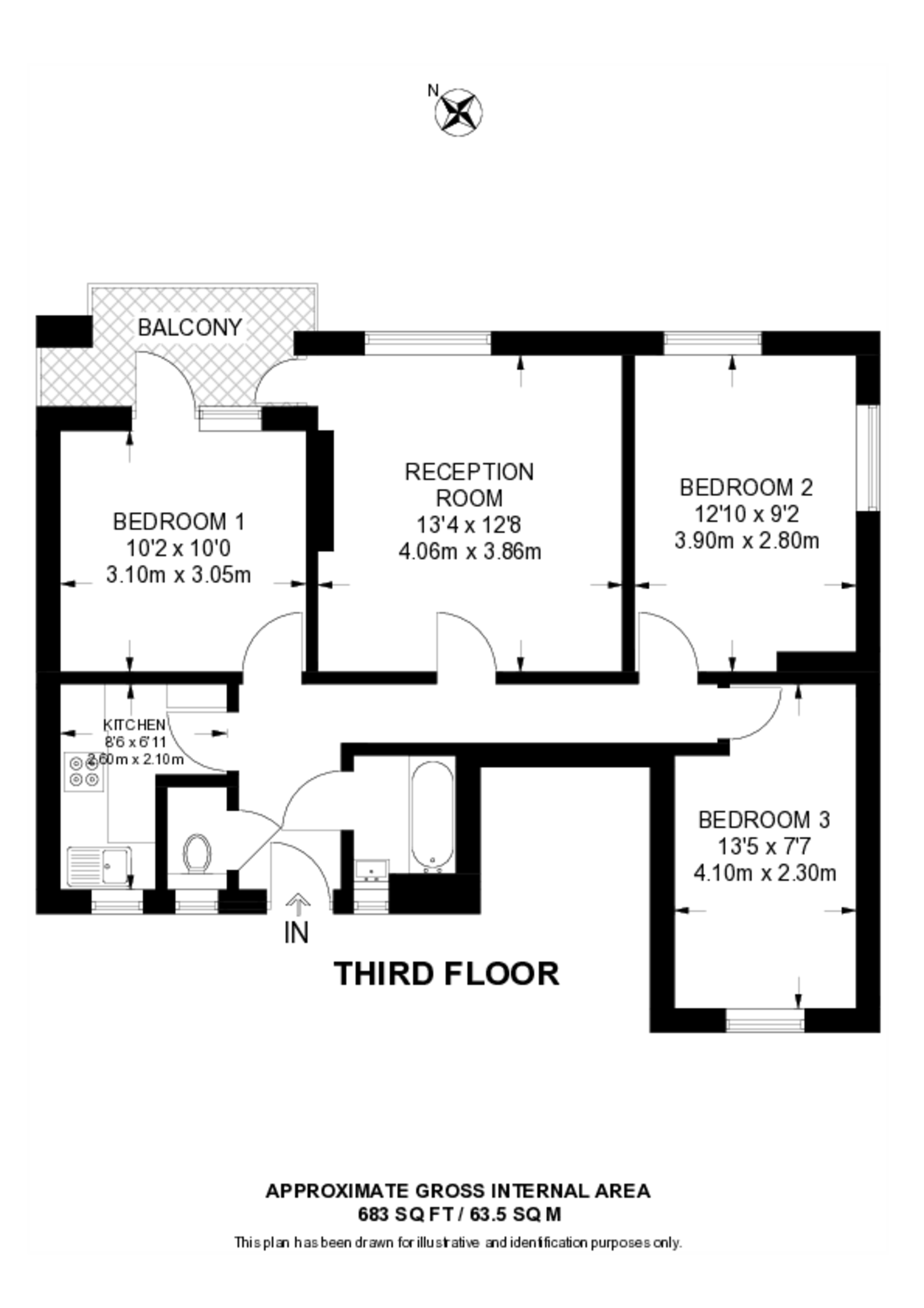 Tulse Hill, Tulse Hill floorplan