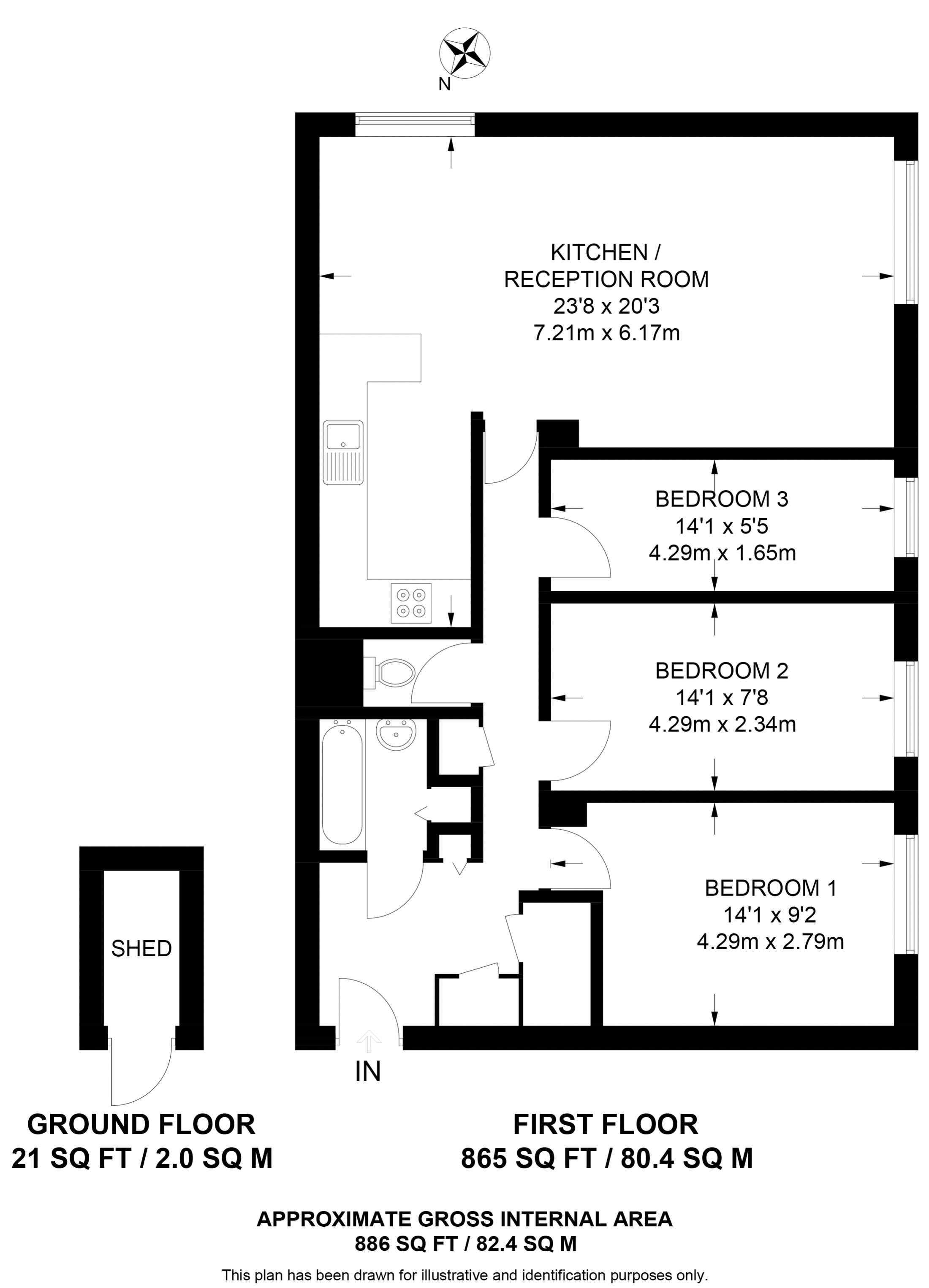 SE20, Penge floorplan