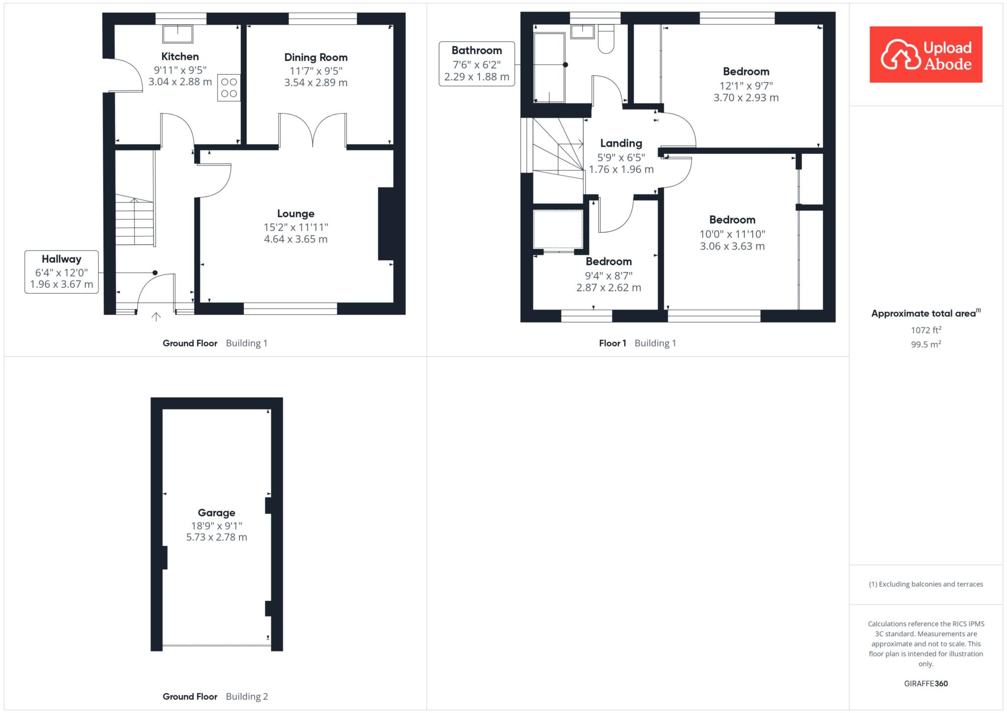 12, Windrow Terrace, Wishaw floorplan