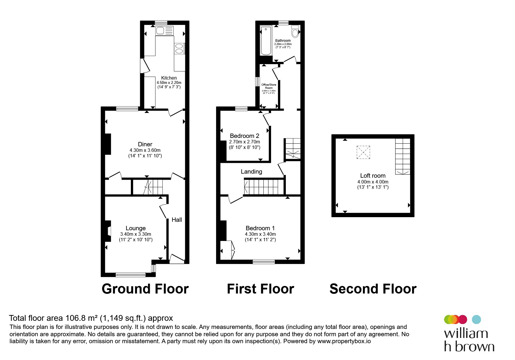 29, Burke Street, HARROGATE floorplan