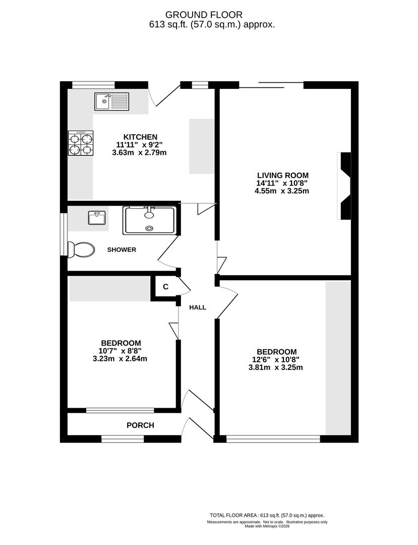 69, Woodland Avenue, Brentwood floorplan