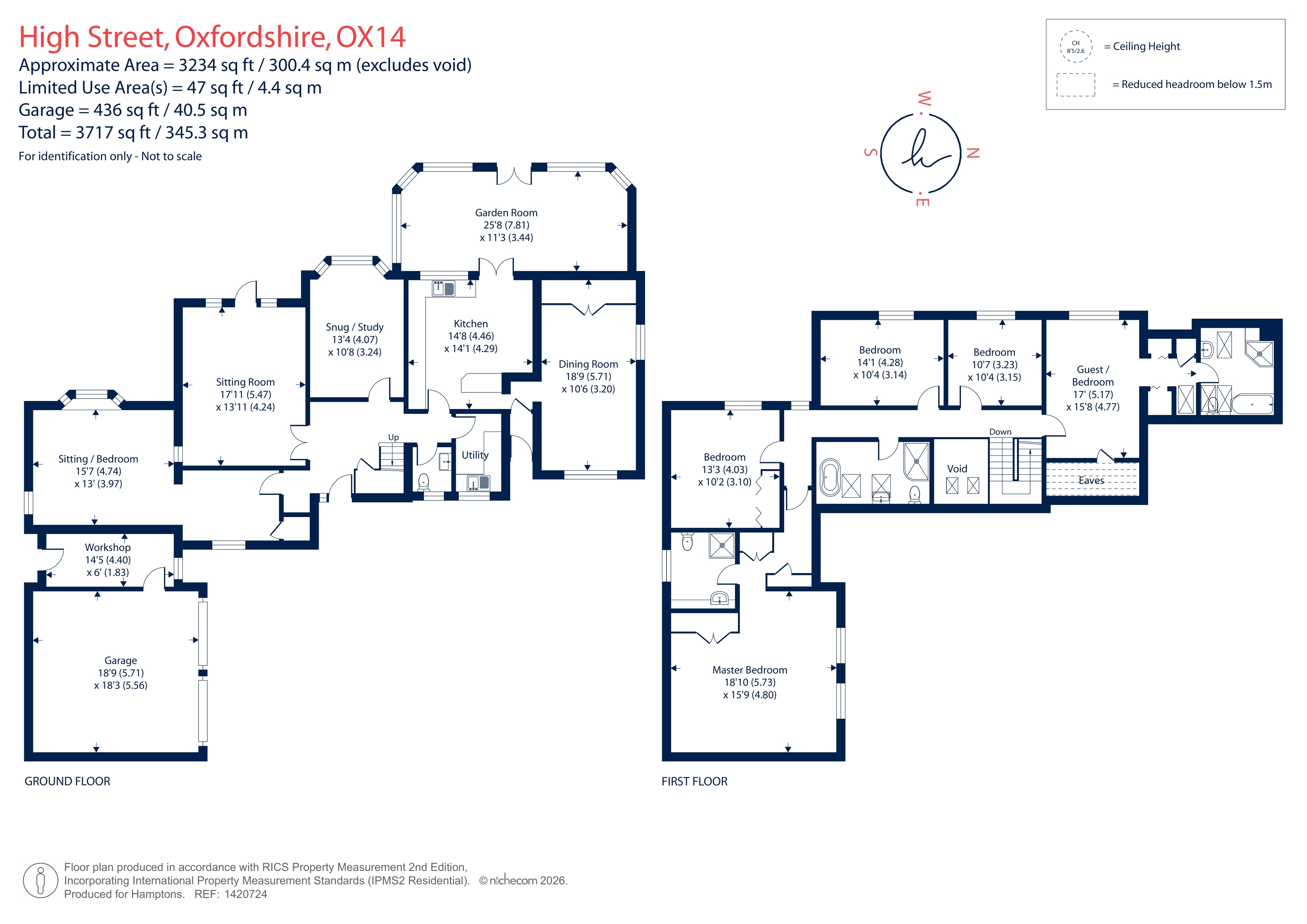 128, High Street, Abingdon floorplan