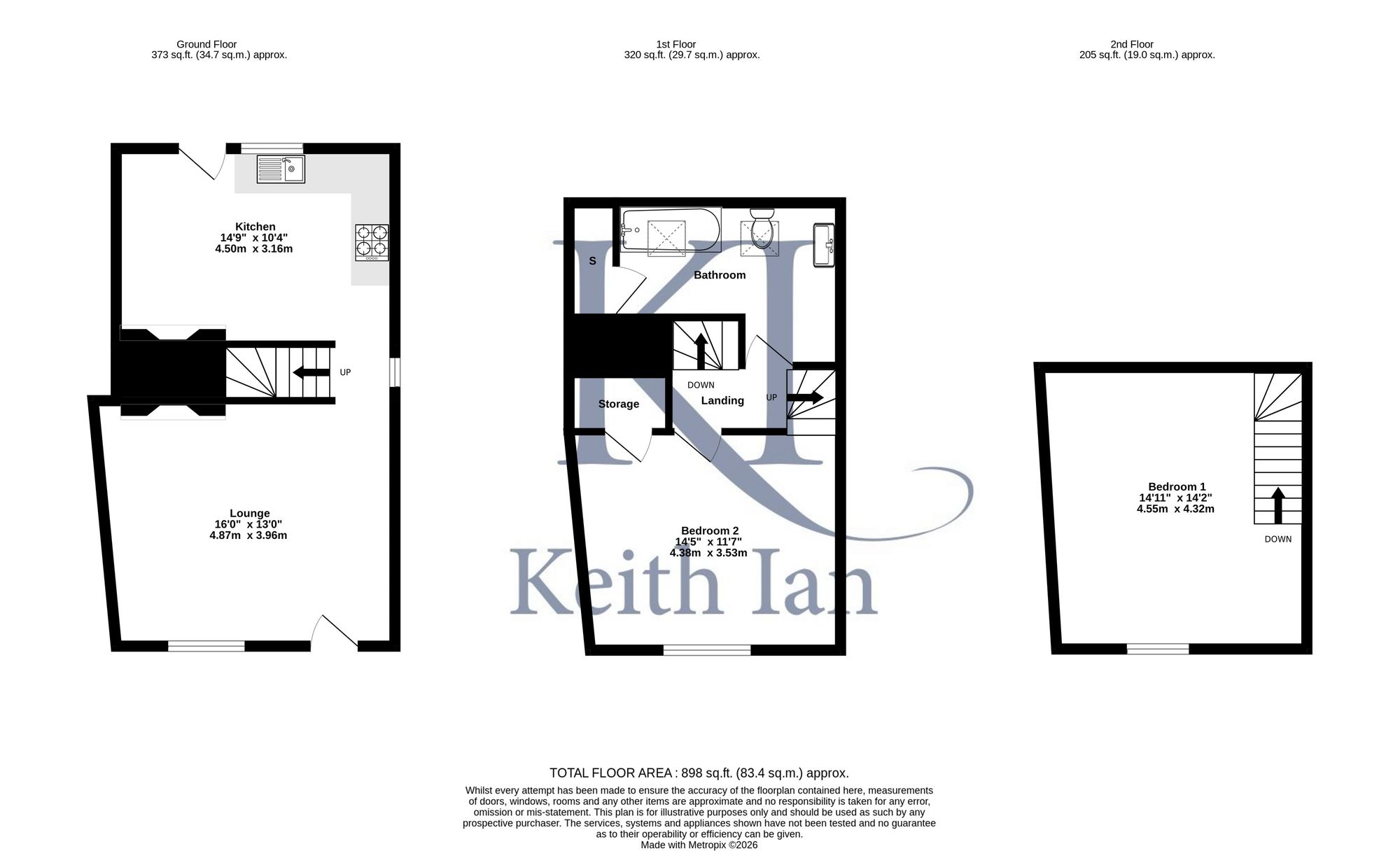 3 High Street, Ware floorplan