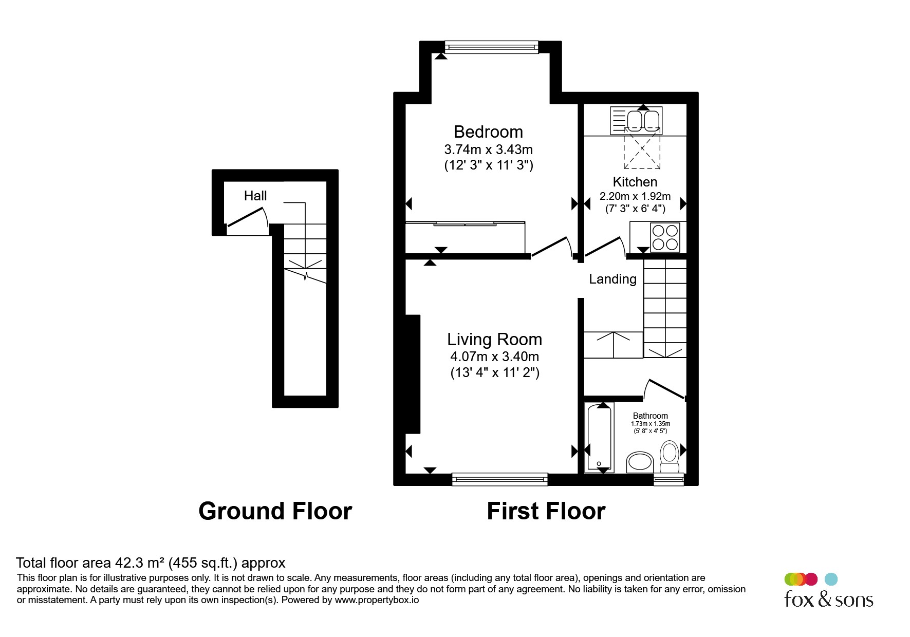 Flat 4, 60, Nelson Road, Hastings floorplan