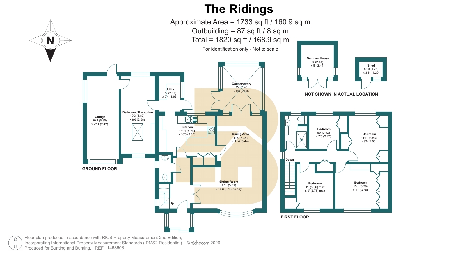 7, The Ridings, Westerham floorplan