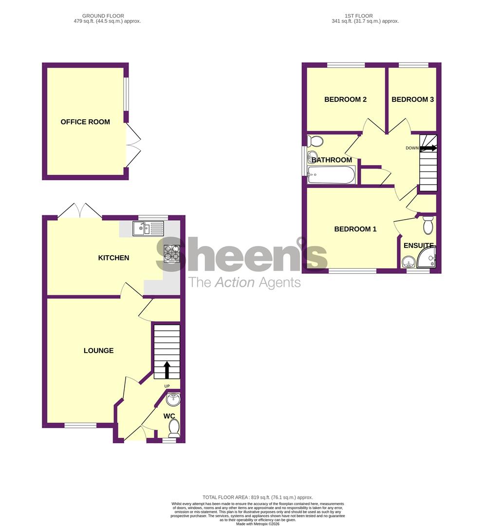 24, Shingle Way, Little Clacton floorplan