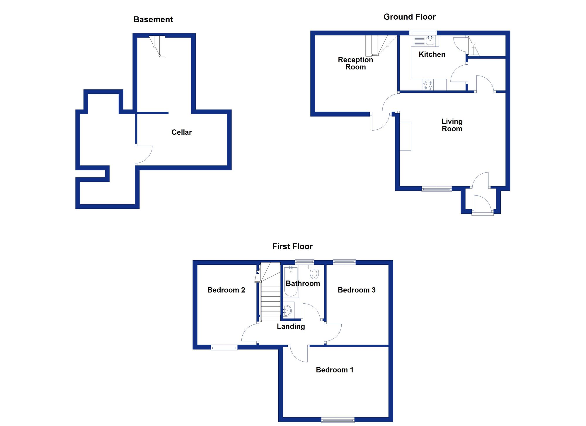 3 Heap Clough Grane Road, Rossendale floorplan