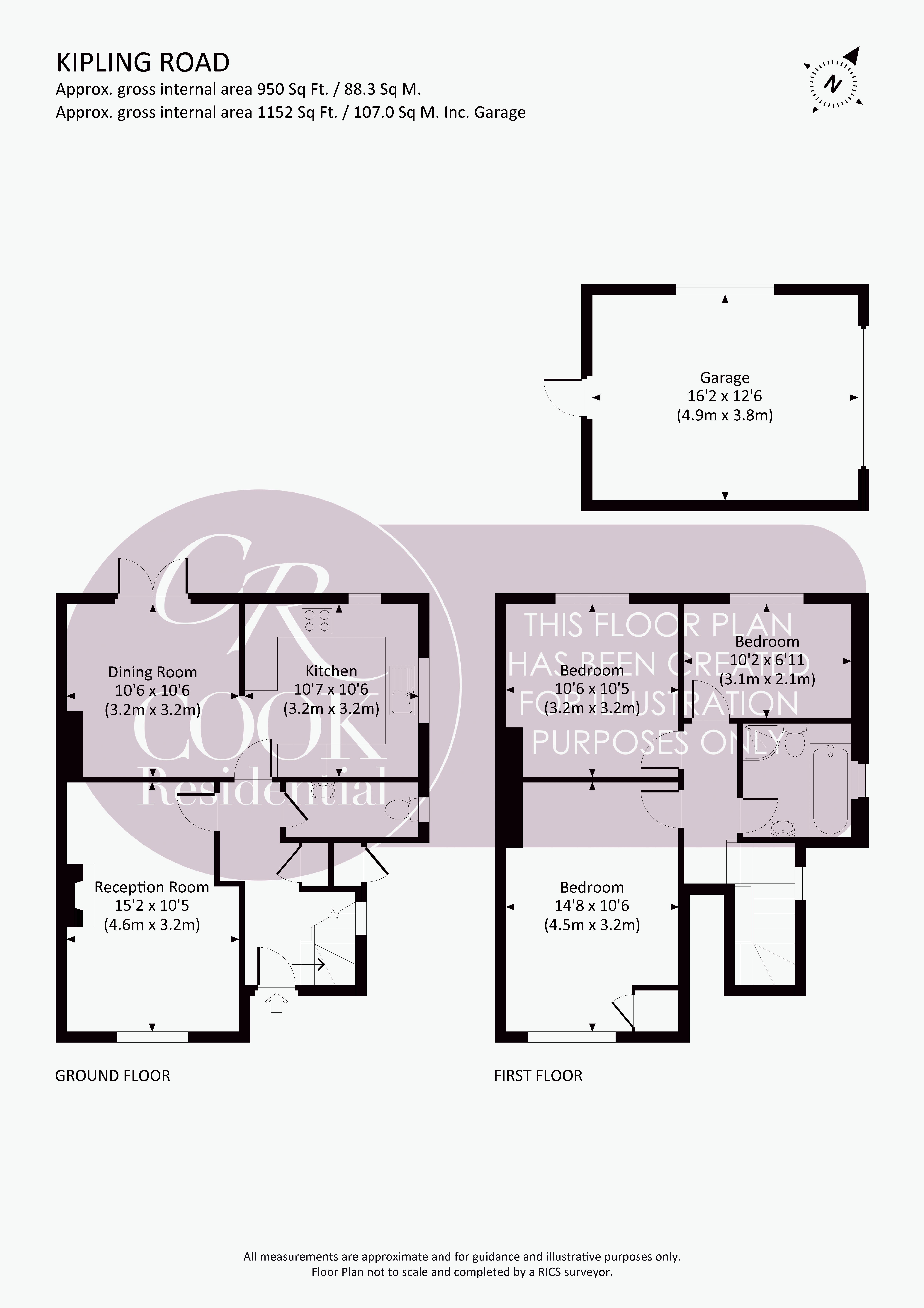 Kipling Road, Cheltenham GL51, 3 bedroom semidetached house for sale 61828661 PrimeLocation