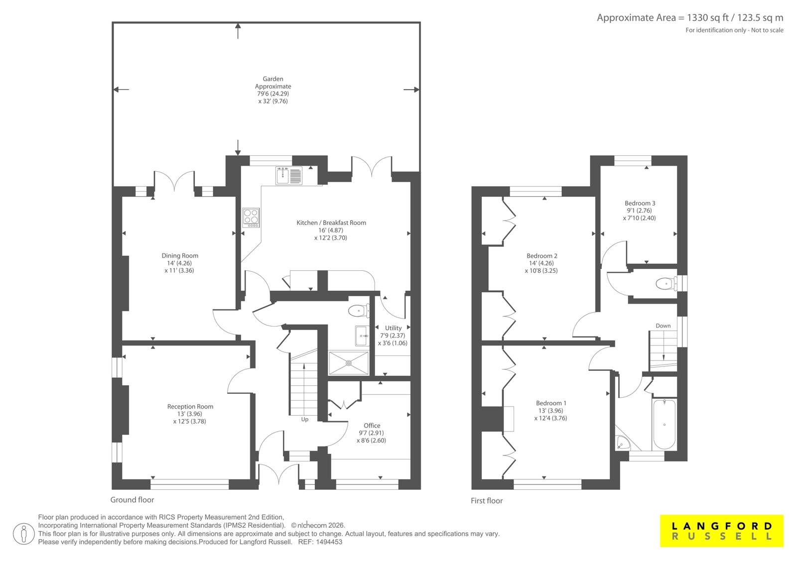 12, Lancing Road, Orpington floorplan