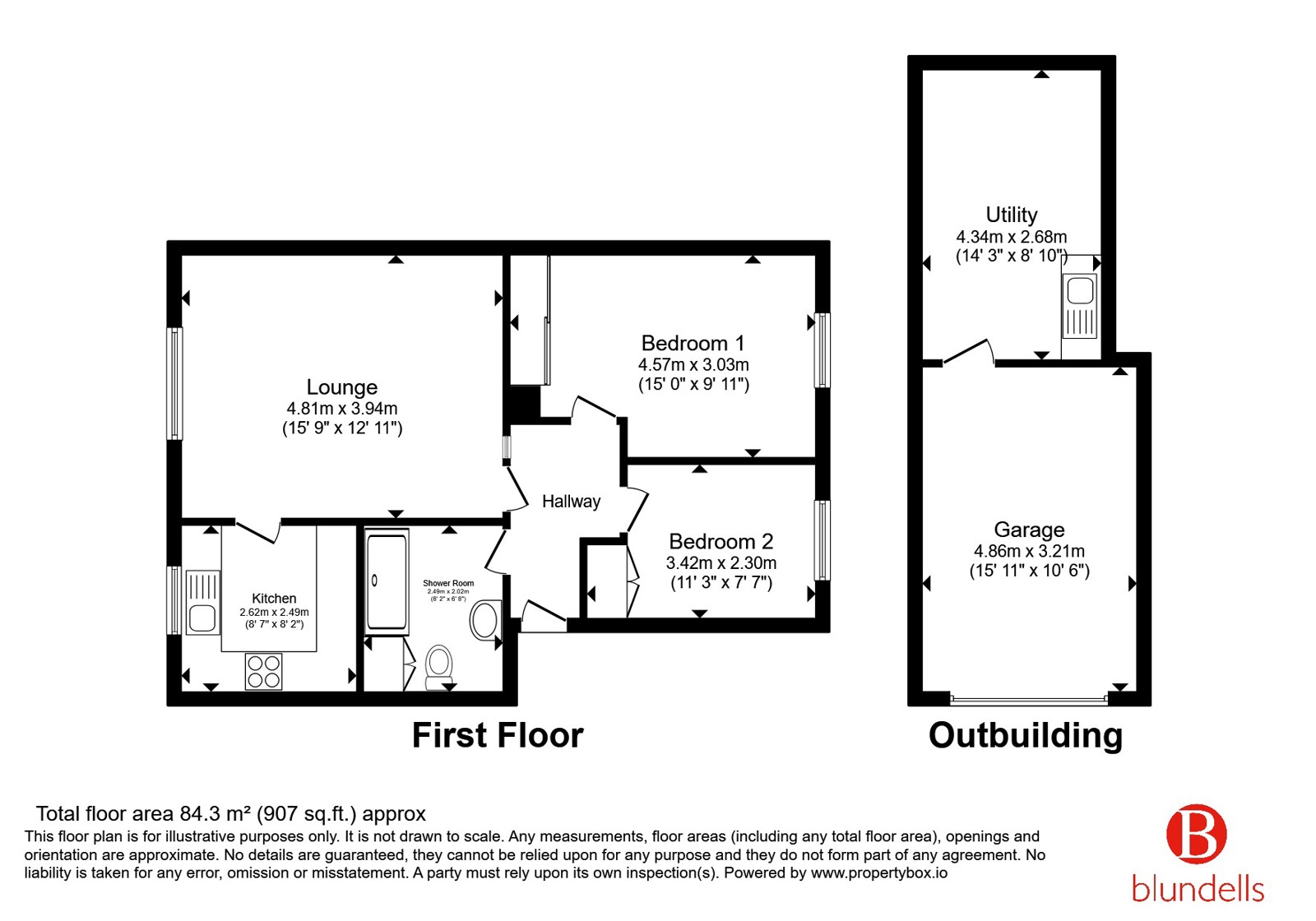 160, Stannington View Road, Sheffield floorplan