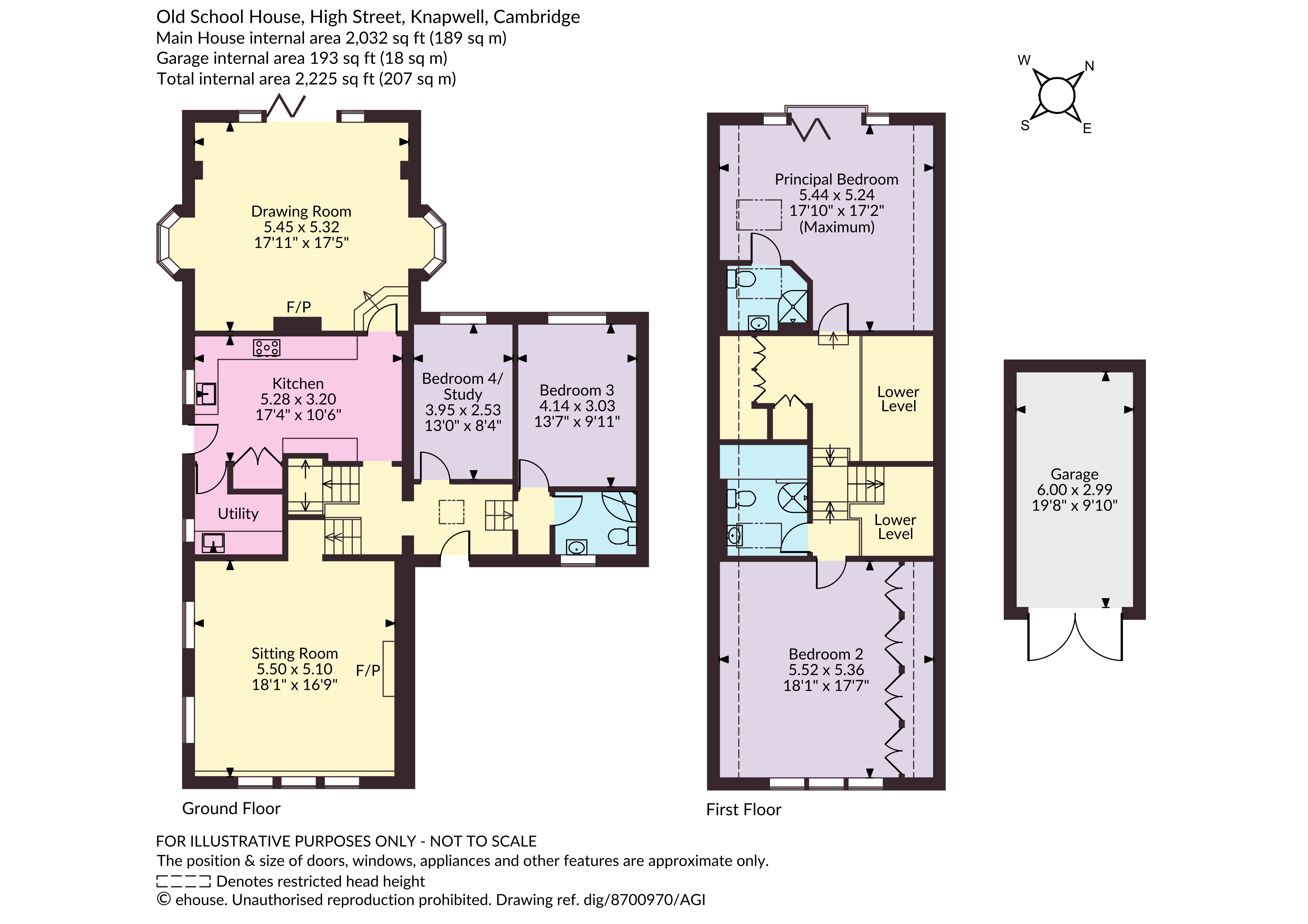 Old School House,, High Street, Cambridge floorplan