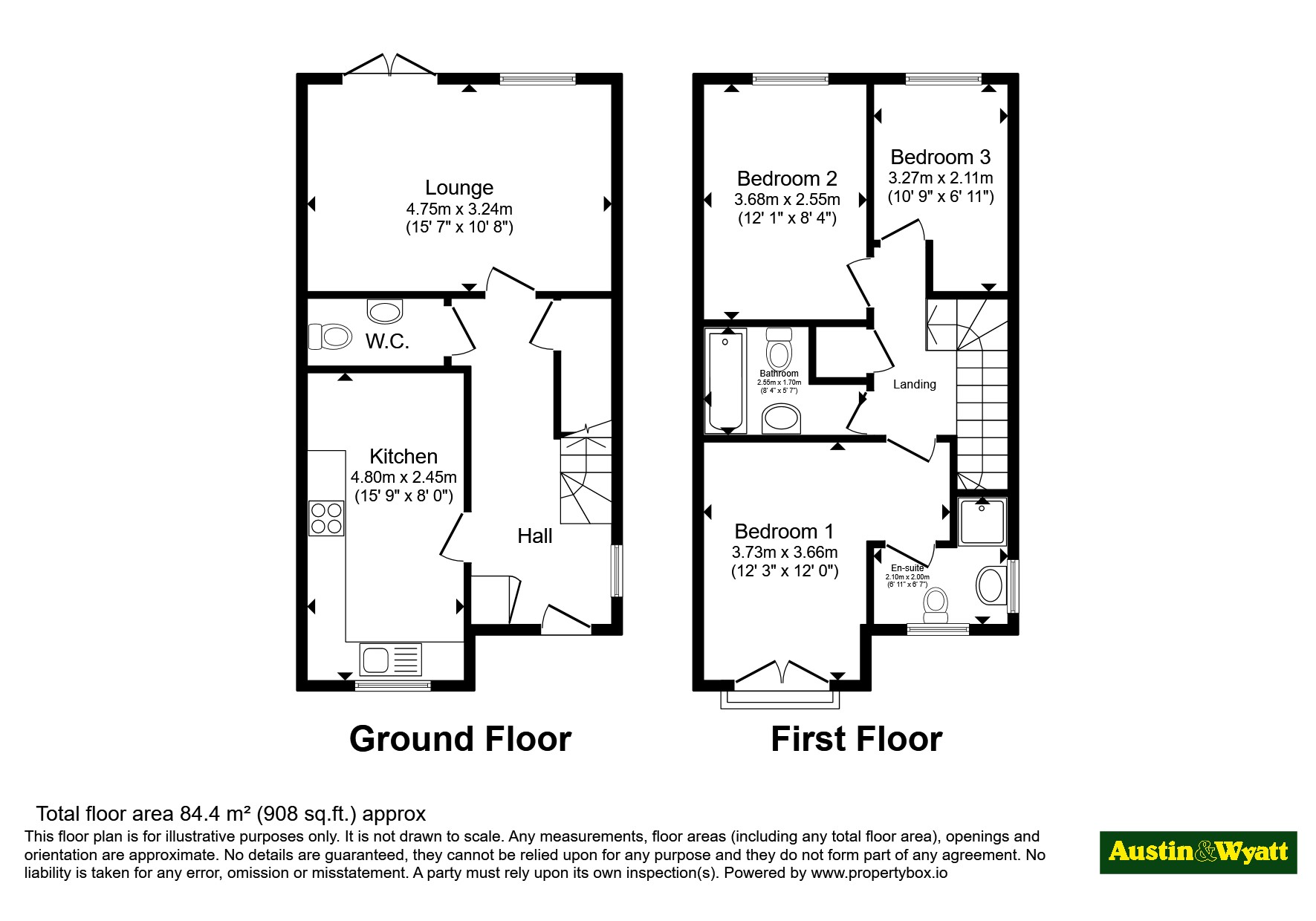 15, Gilmour Drive, Poole floorplan