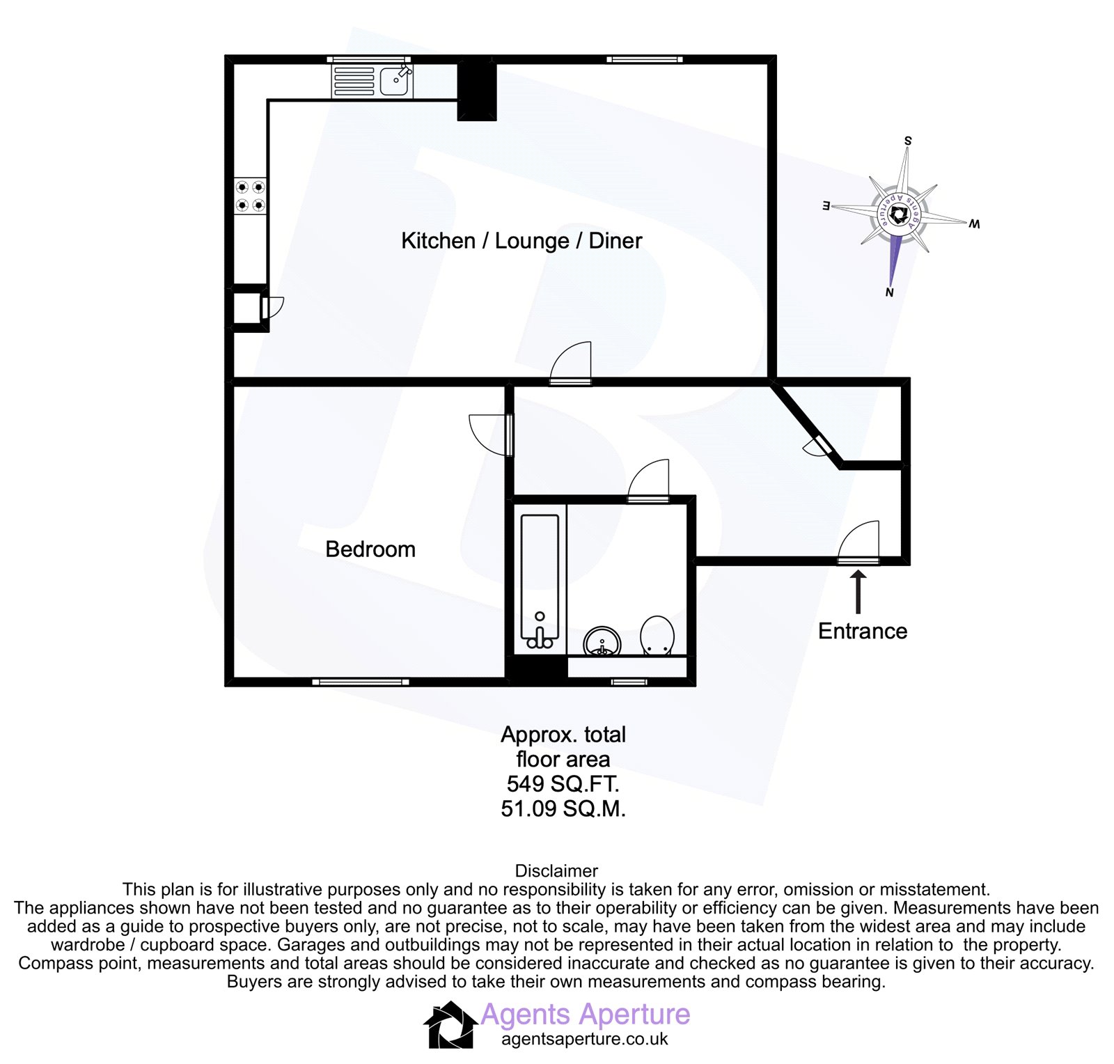 Flat 29,, Baines Place, Wickford floorplan