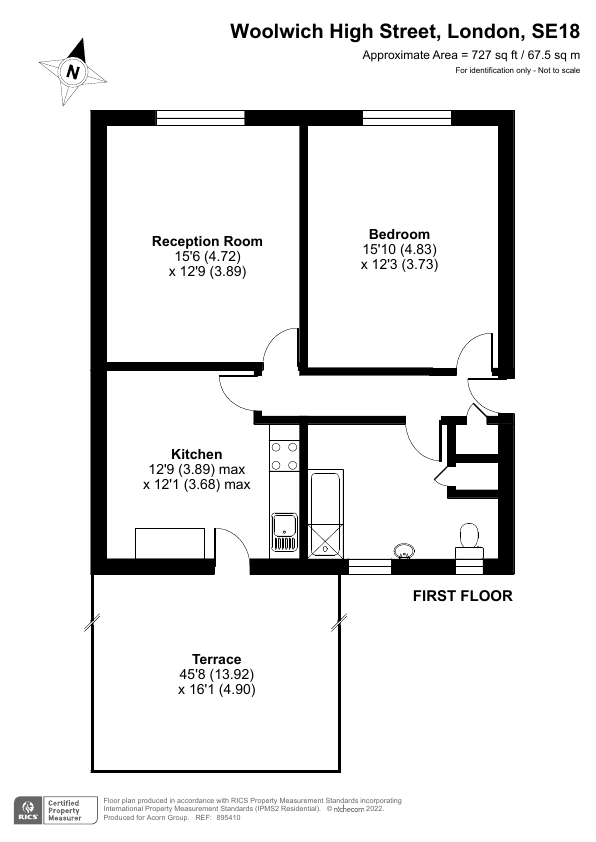 Woolwich High Street, London floorplan