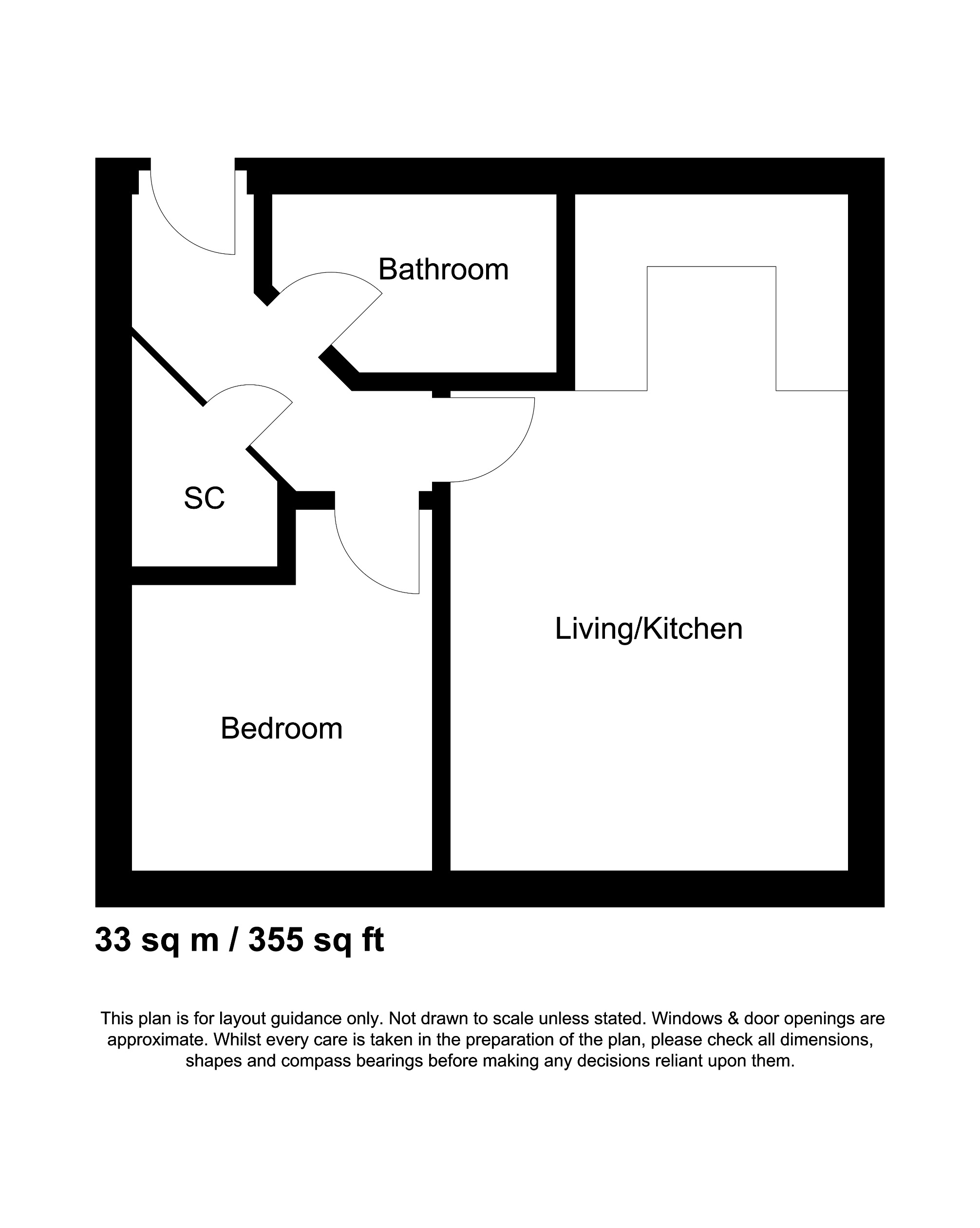 Flat 249 , 41 Essex Street, i-Land Development, Birmingham floorplan
