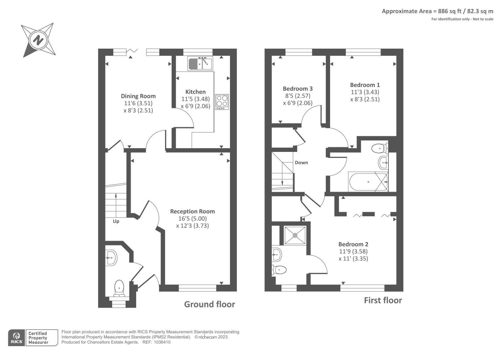 1, Acre Close, Oxford floorplan