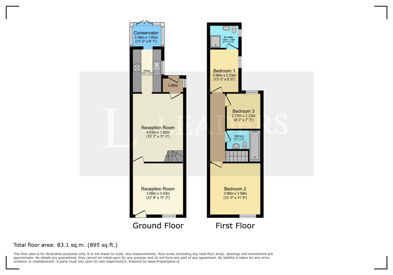 104, Ruxley Road, Staffordshire floorplan