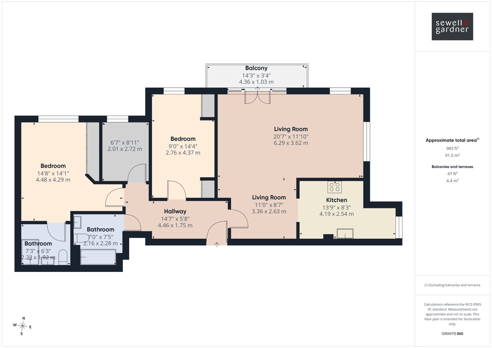 Woodman House 10-12,Flat 20, High Street, Rickmansworth floorplan