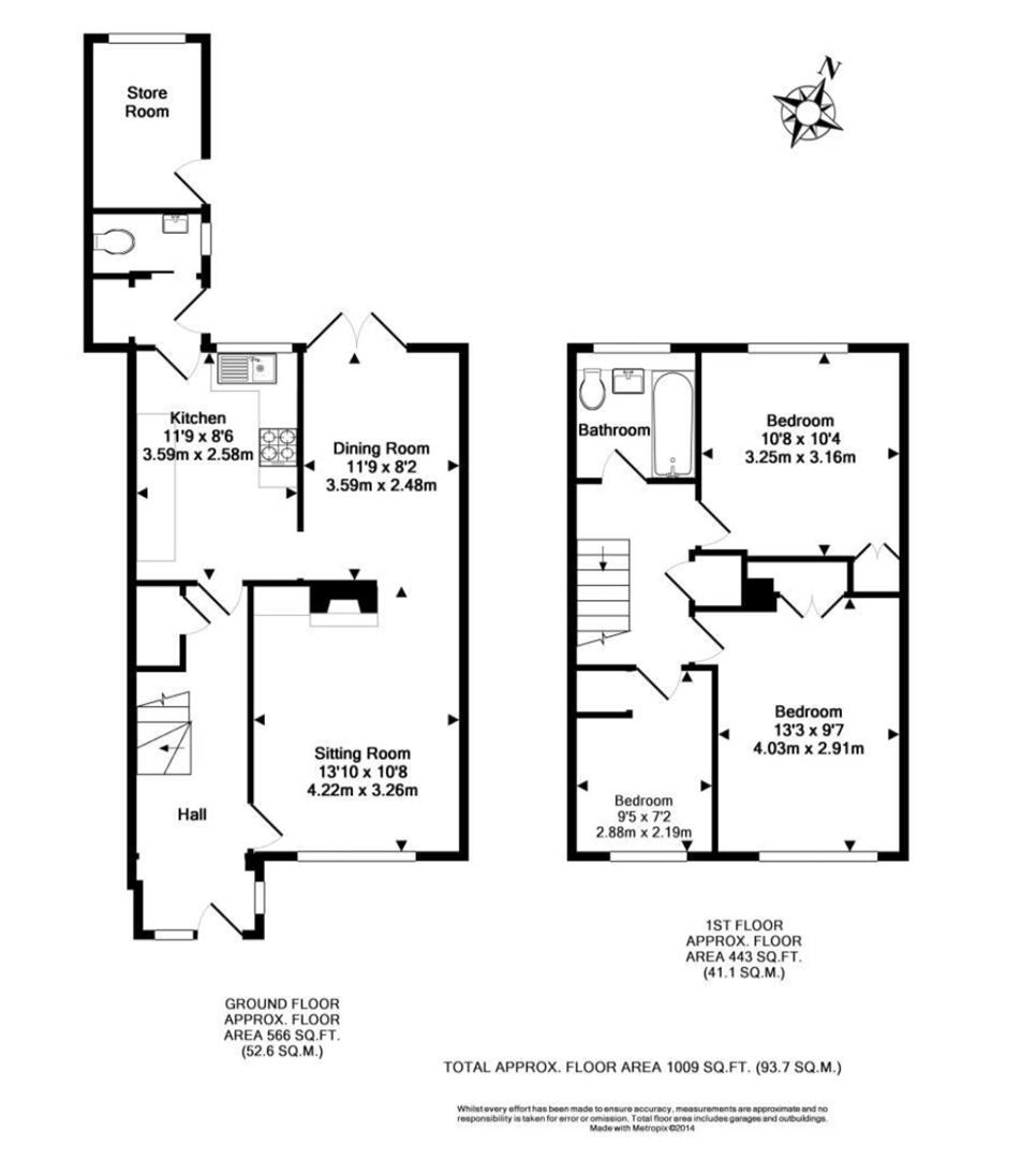 5, Whetsted Road, Tonbridge floorplan