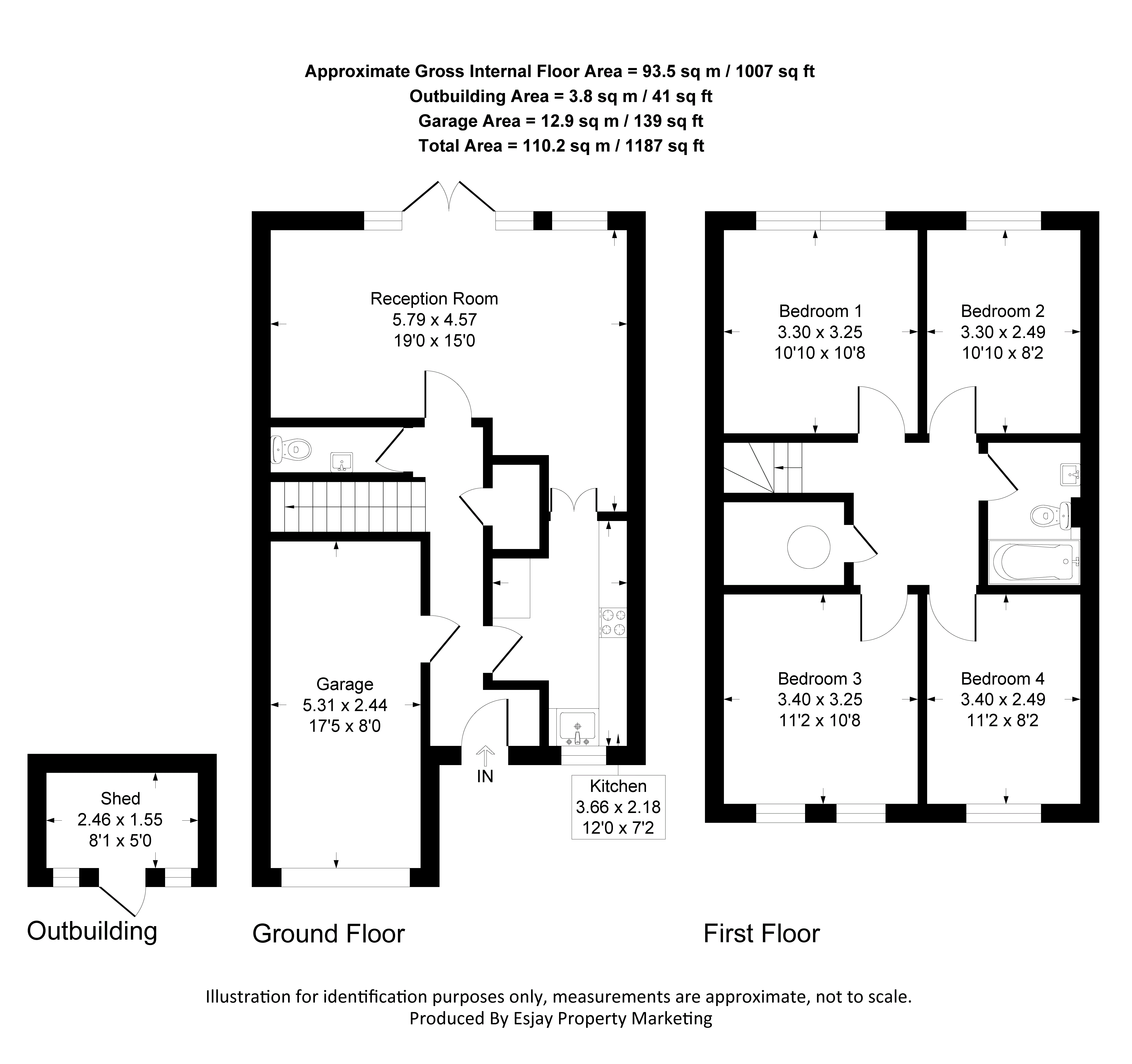 53, Westbury Road, New Malden floorplan