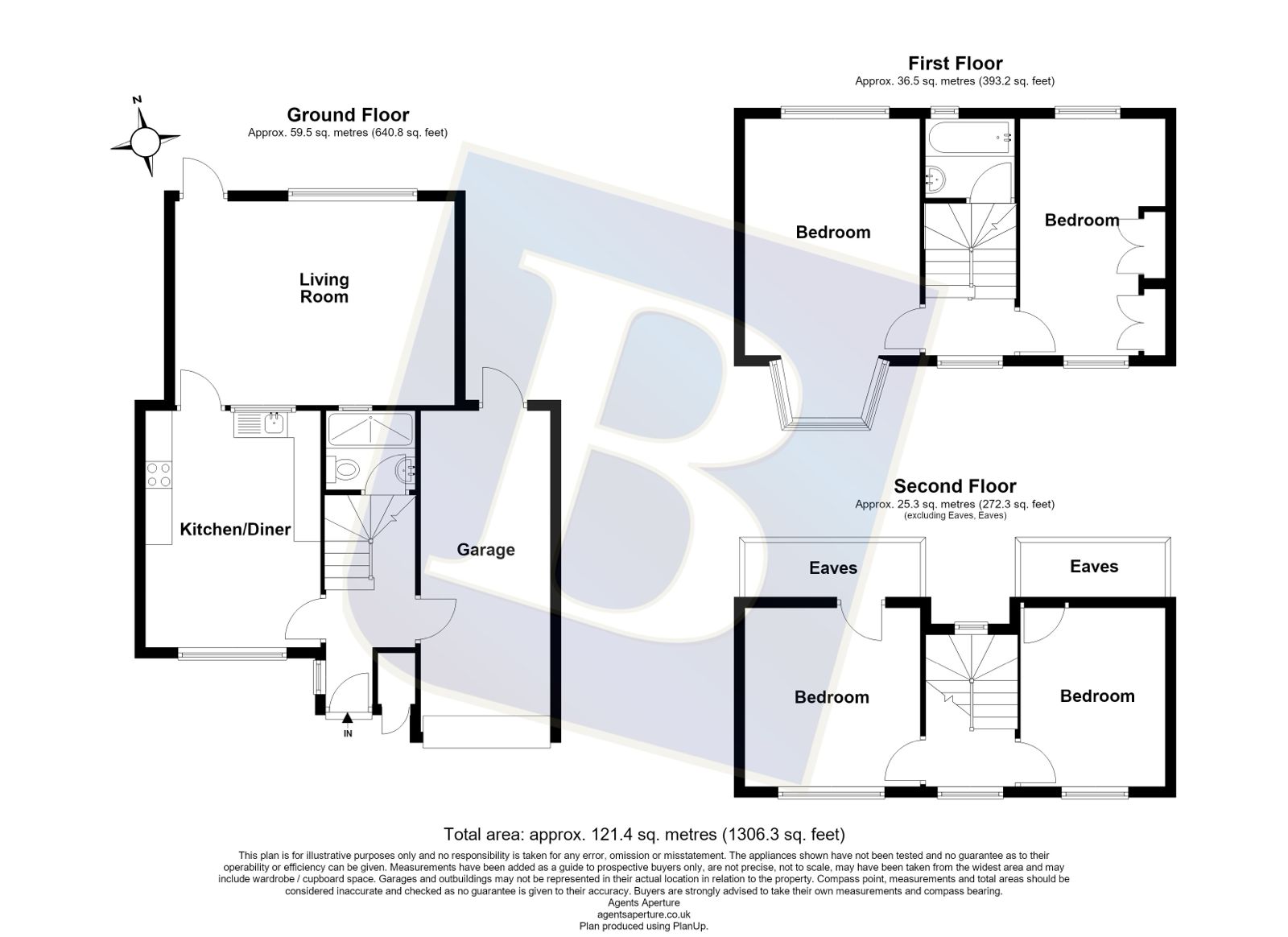 36, Gaynesford, Essex floorplan