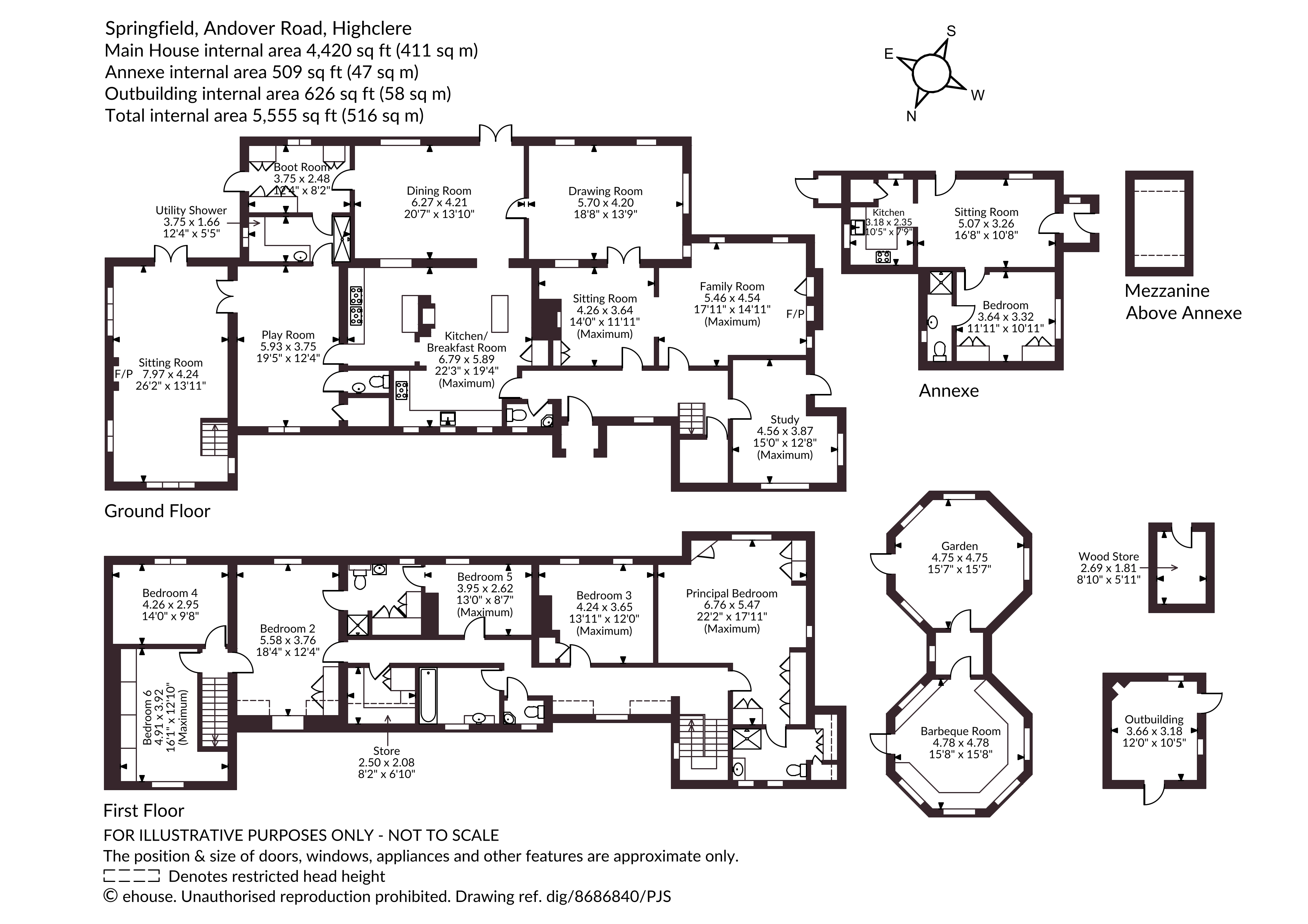 Springfield,, Andover Road, Newbury floorplan