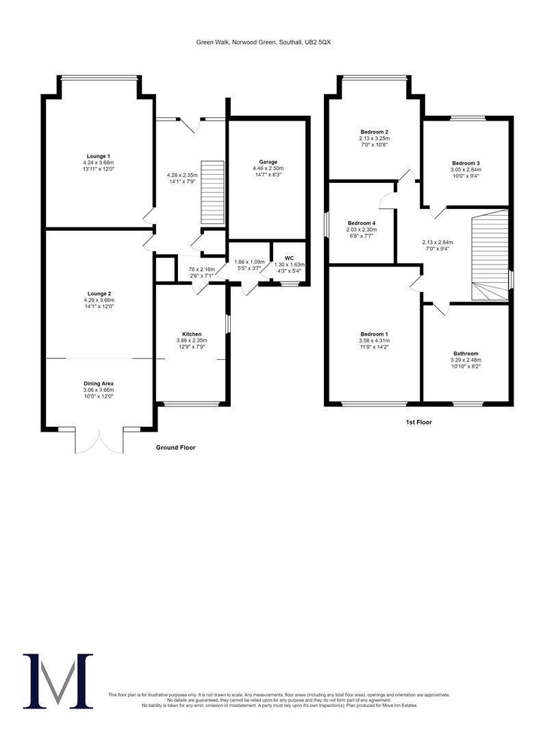 4 bed detached house for sale in Green Walk, Southall, Norwood Green