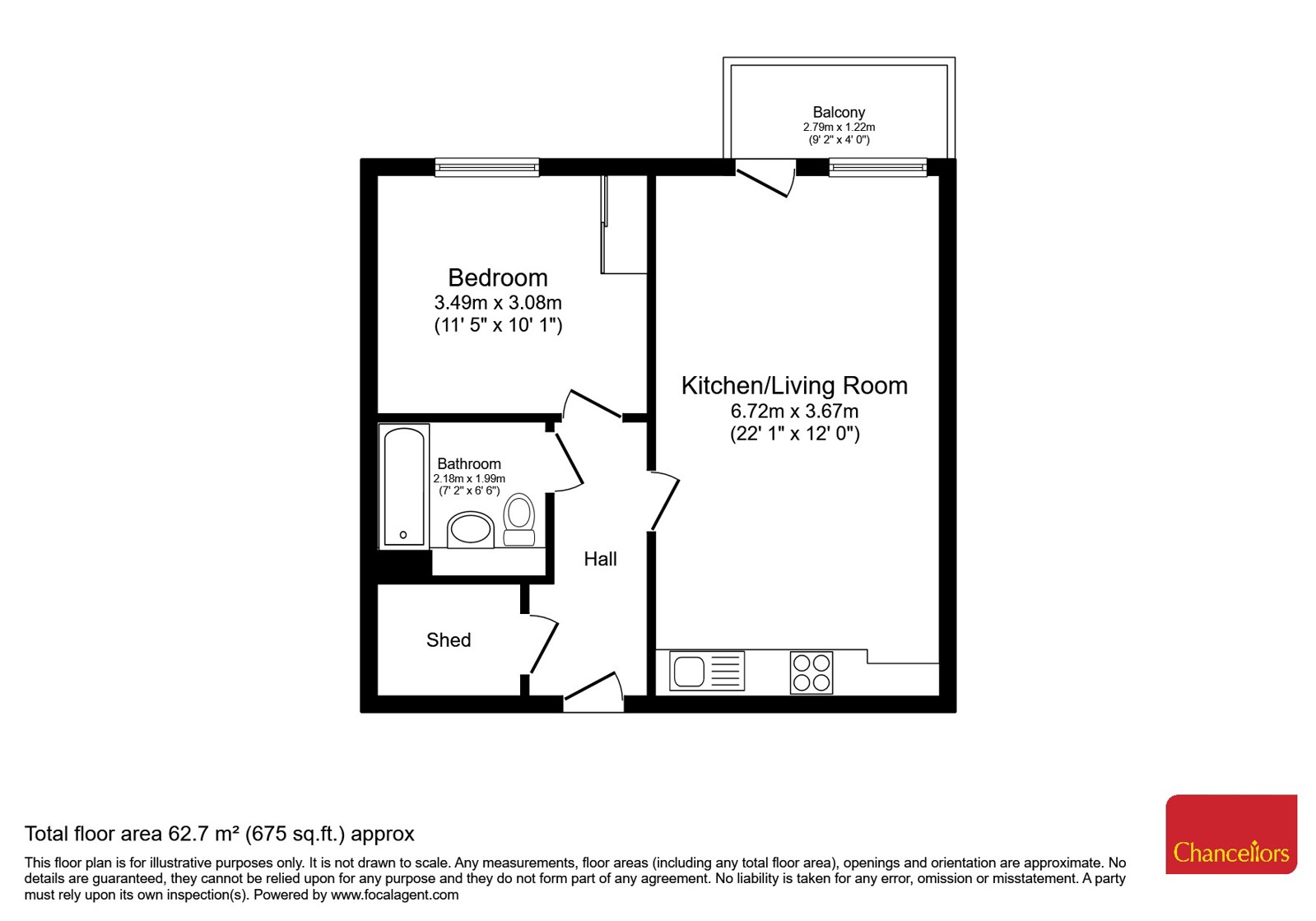 Baltic Avenue, Brentford floorplan