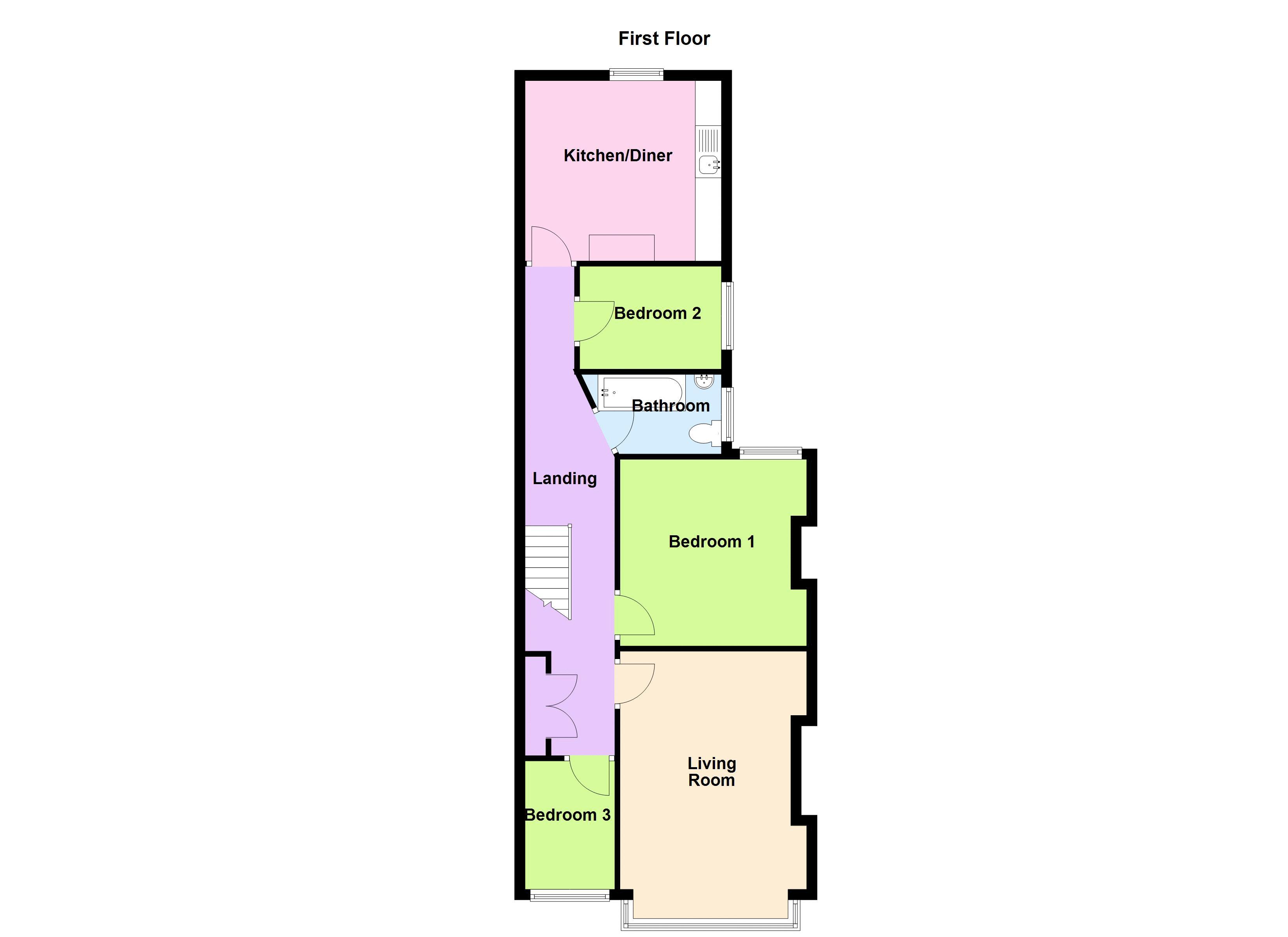 62a, Whitegate Road, Southend-On-Sea floorplan