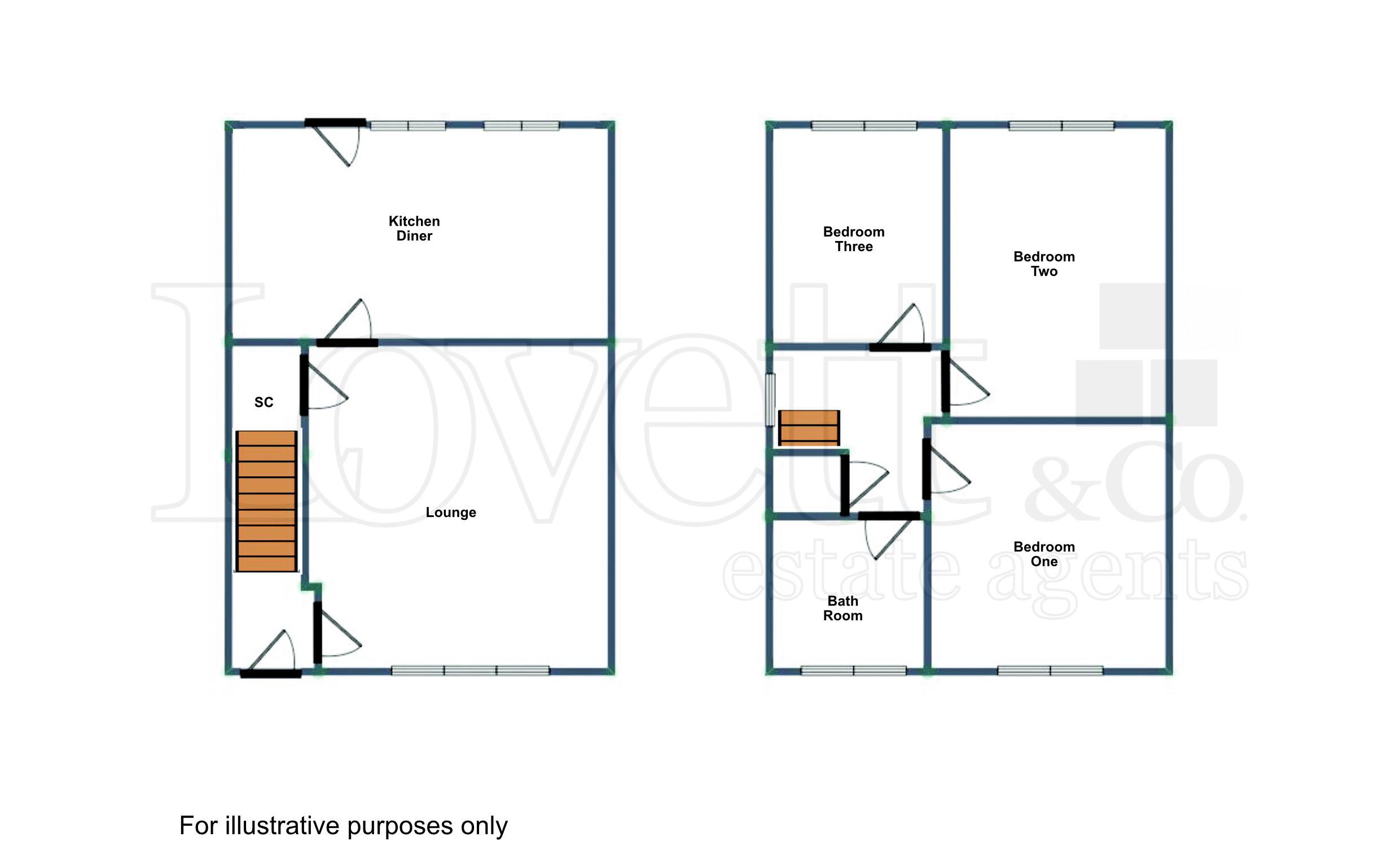 25, Norton East Road, Cannock floorplan