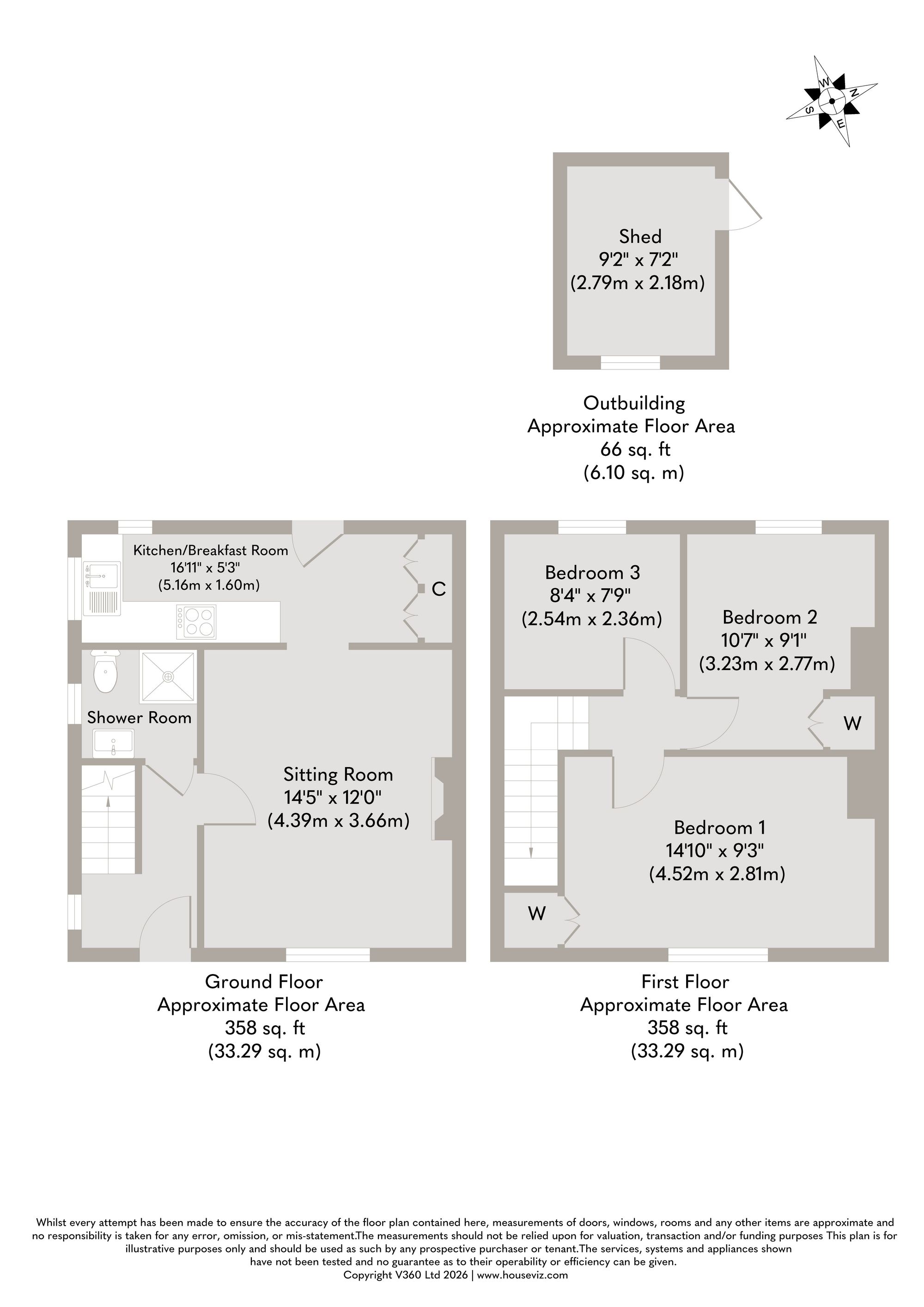 3 Waterworks Cottages Waterworks Road, Hunstanton floorplan