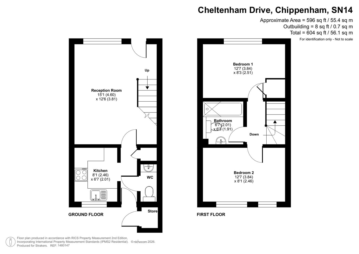 31, Cheltenham Drive, Chippenham floorplan