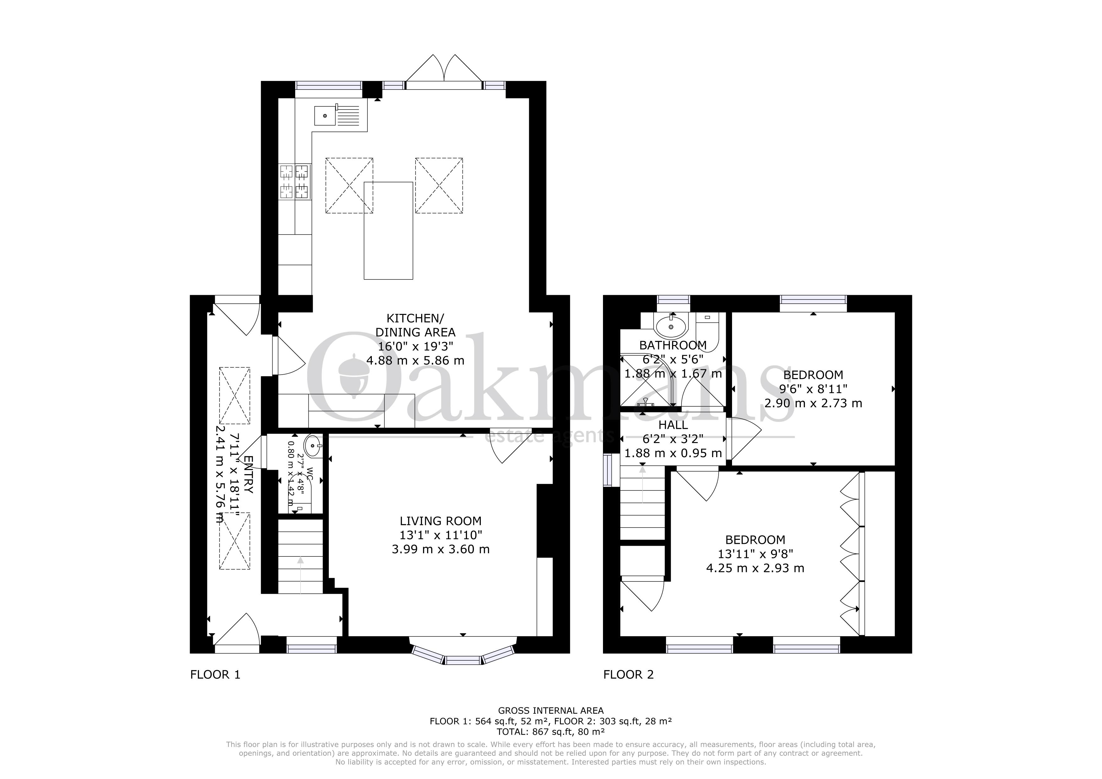 BURNEL ROAD, BIRMINGHAM floorplan
