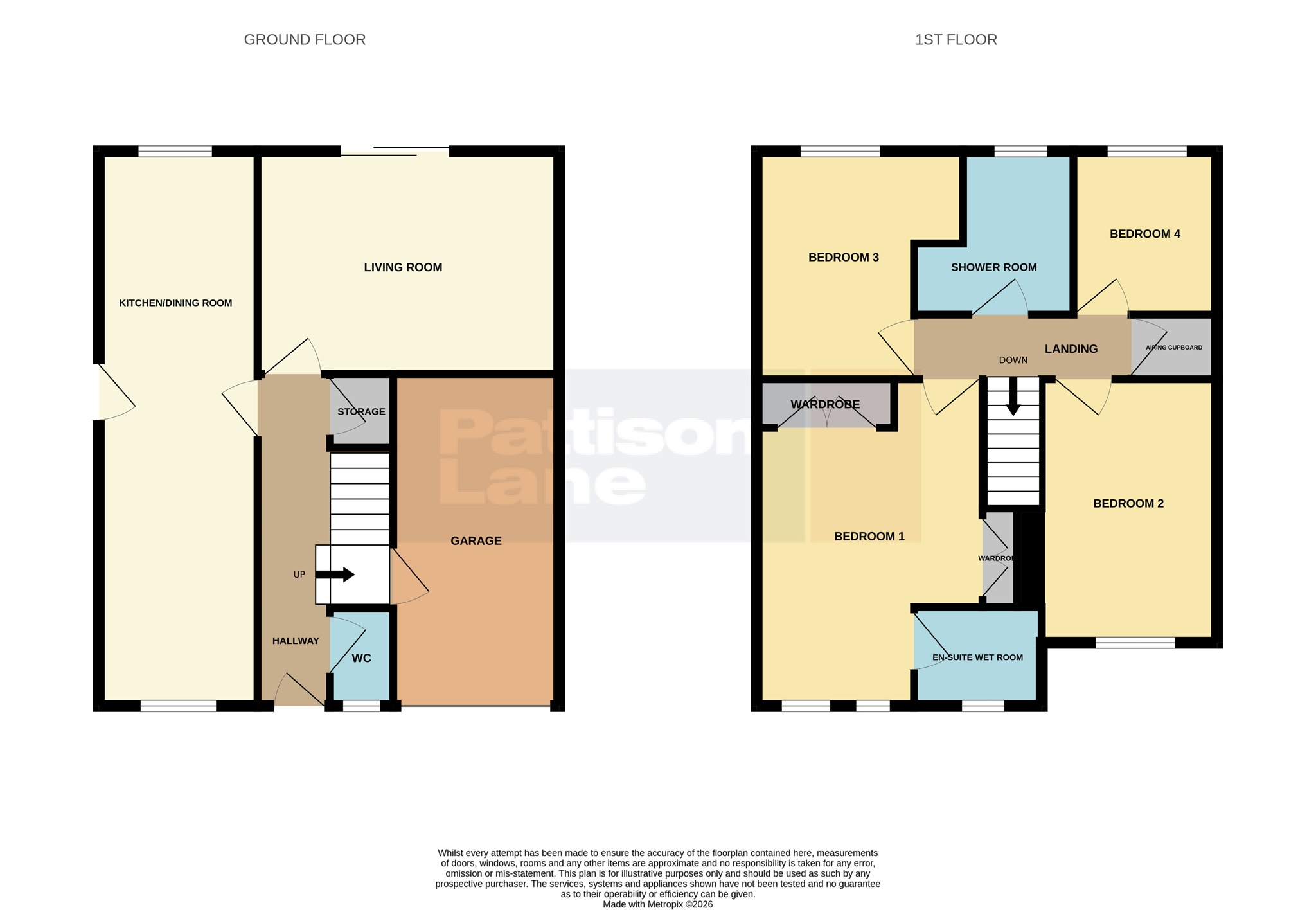 52, Merrivale Close, Kettering floorplan