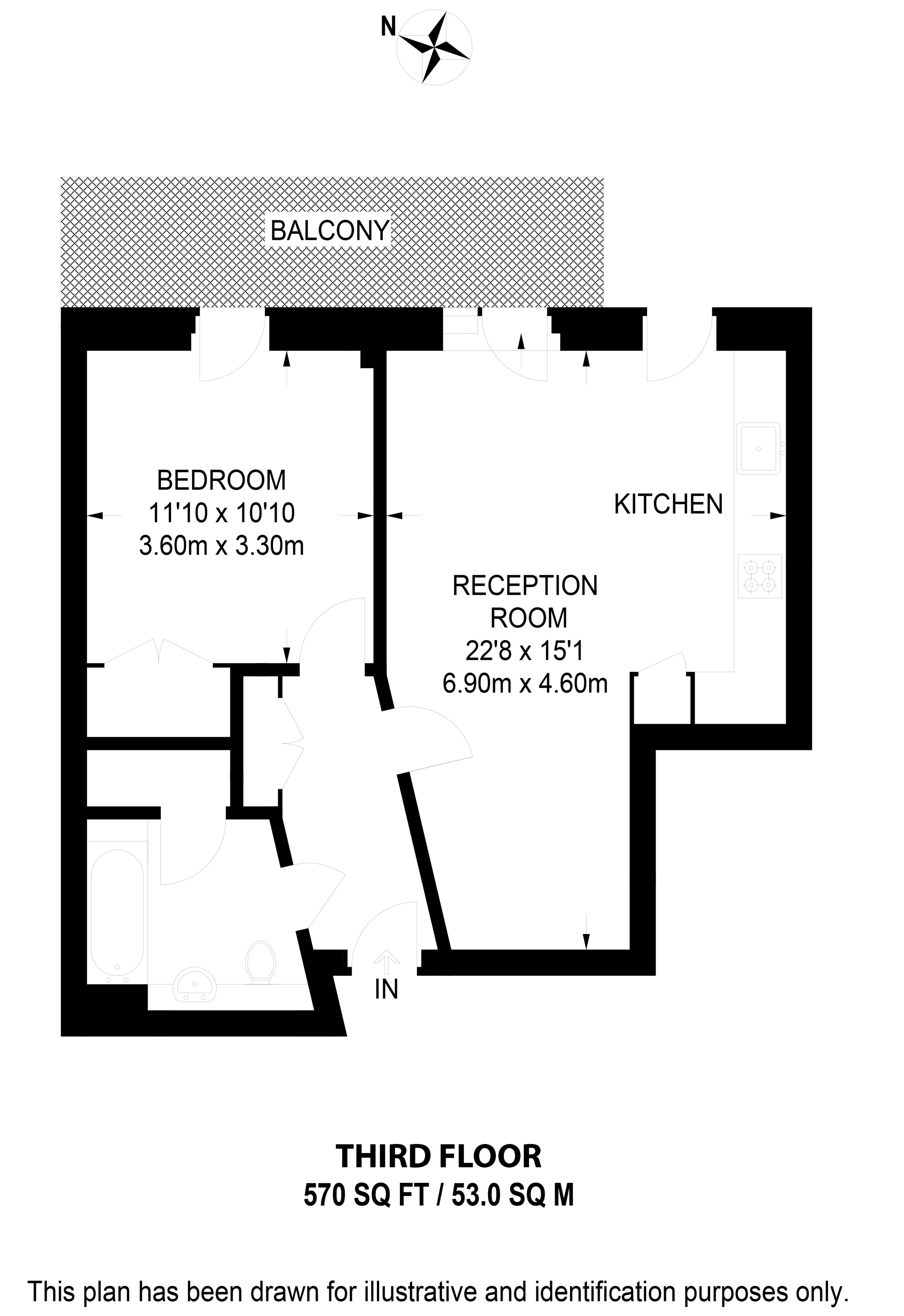 Collent Street, Hackney floorplan