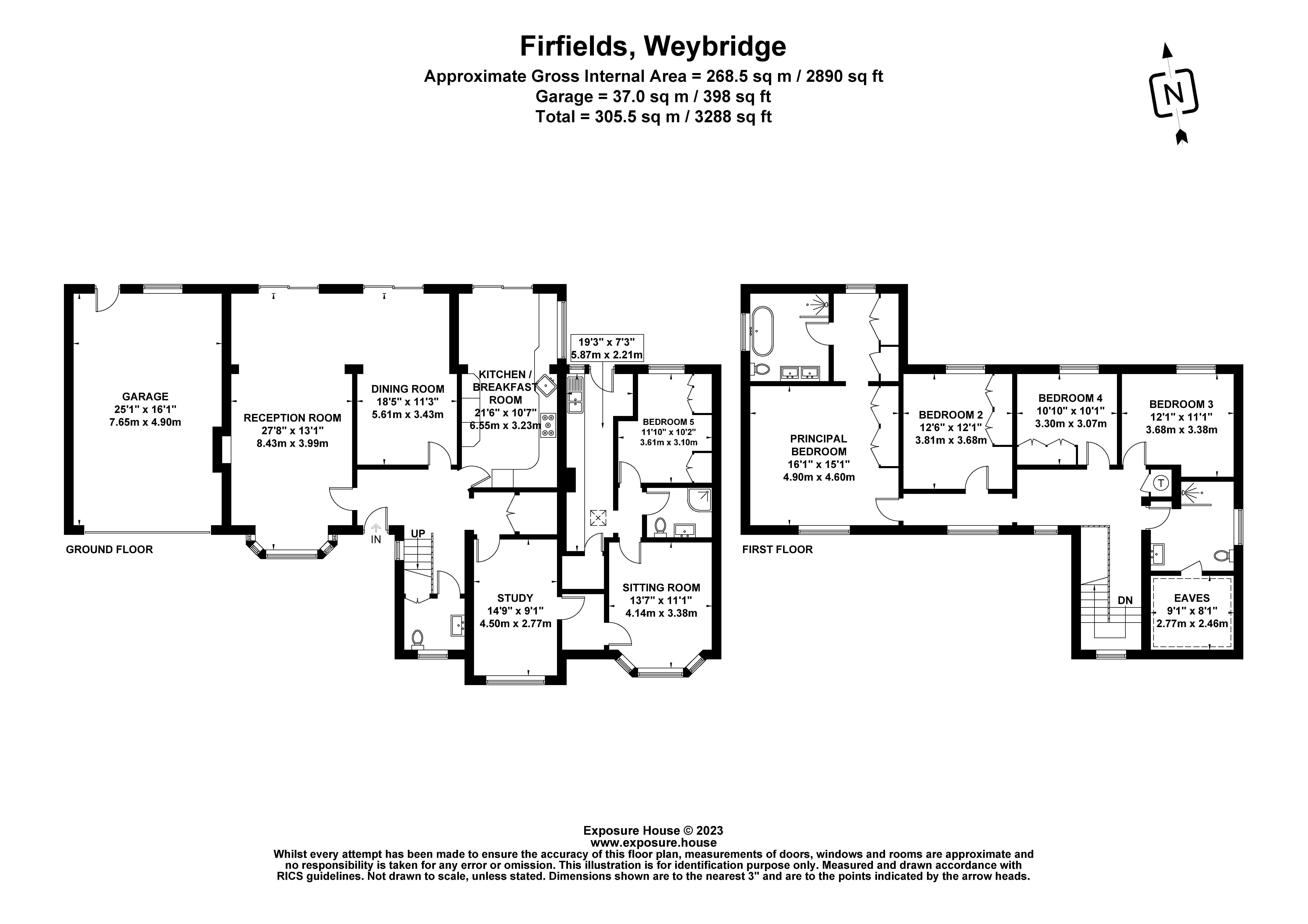 Foxlands,, Firfields, Surrey floorplan